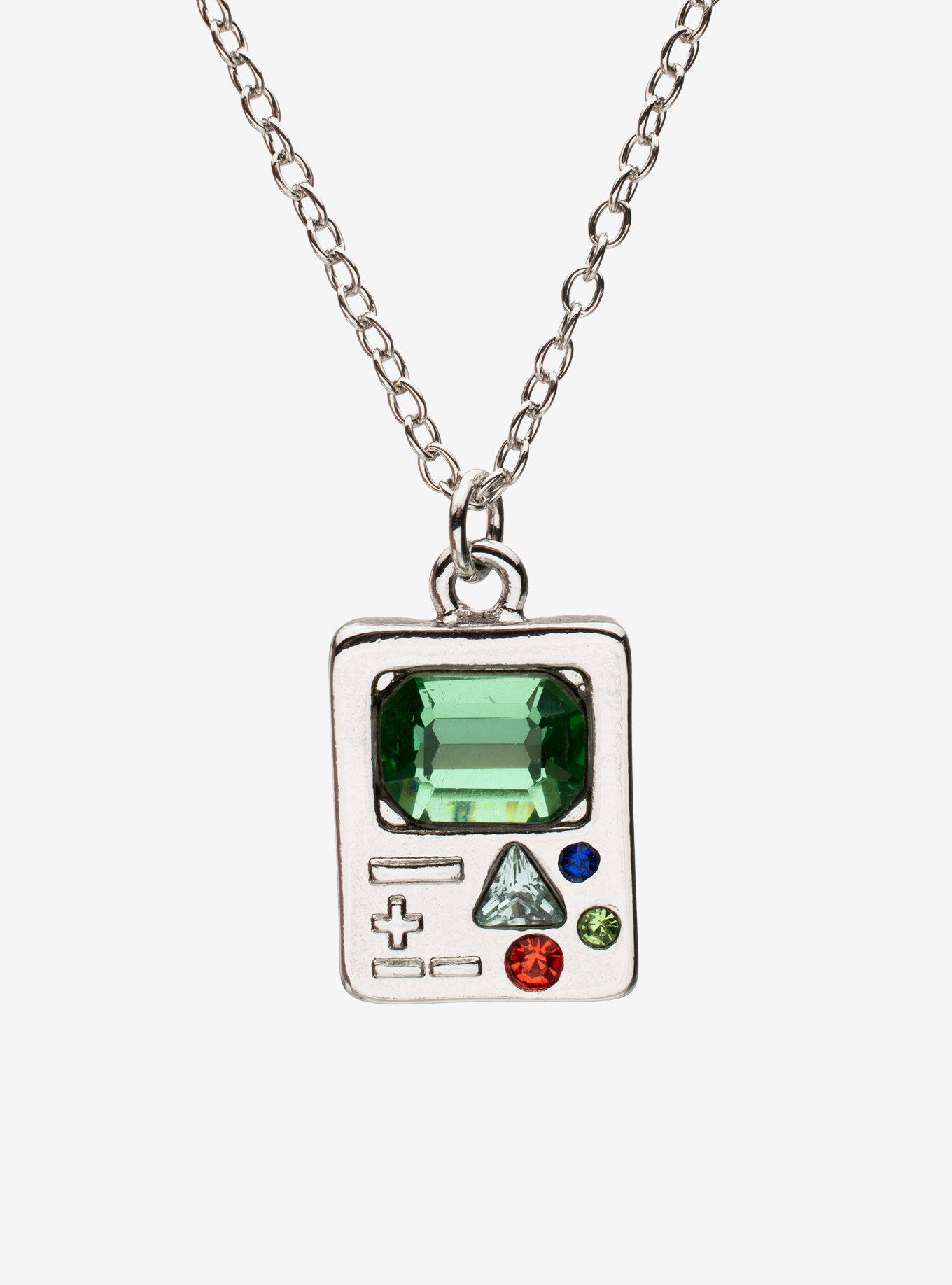 Adventure Time BMO Gem Necklace, , hi-res