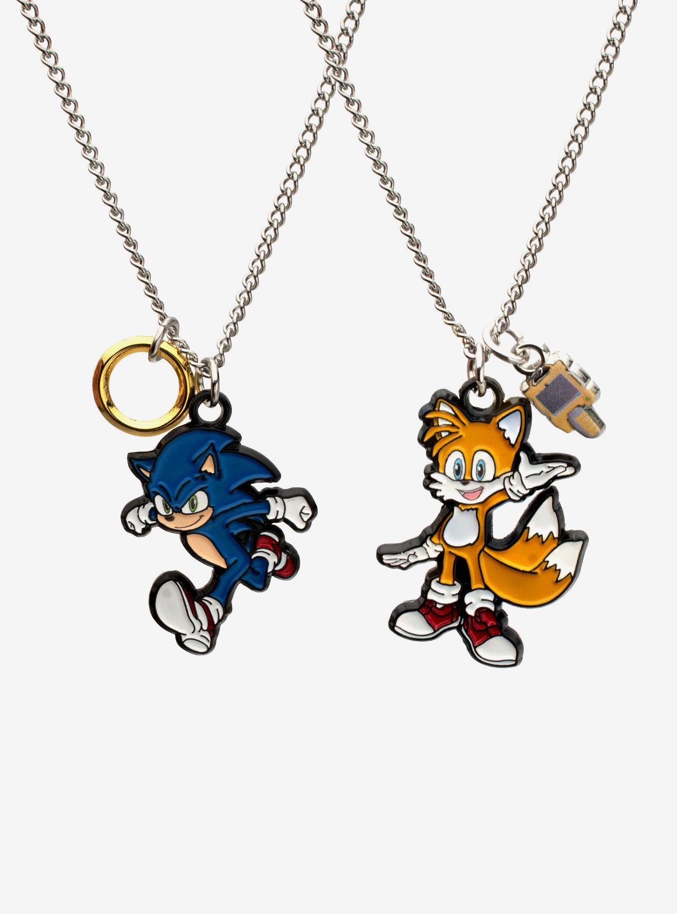 Sonic The Hedgehog 3 Sonic & Tails Best Friend Necklace Set, , hi-res