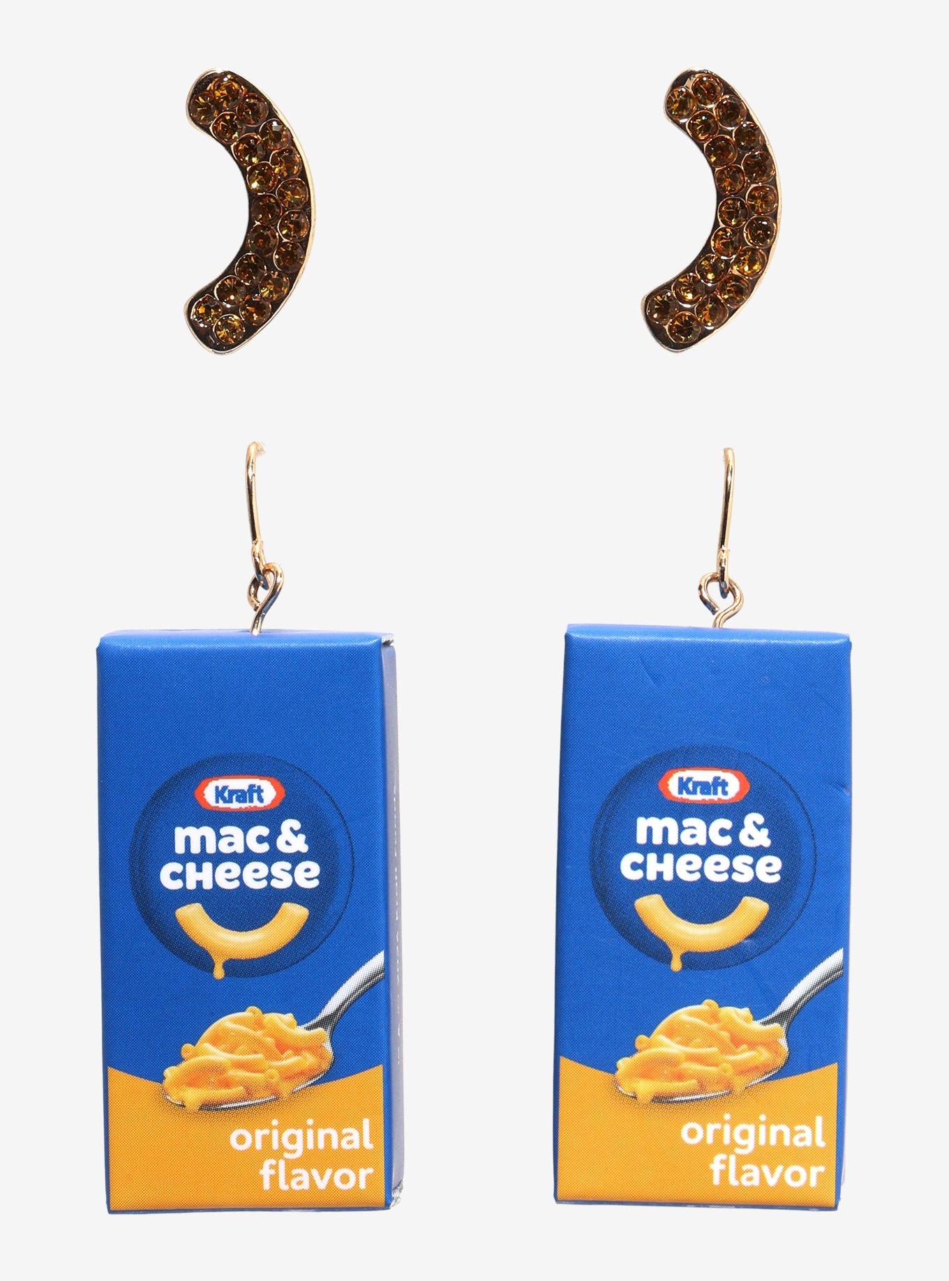 Kraft Mac & Cheese Earring Set, , hi-res