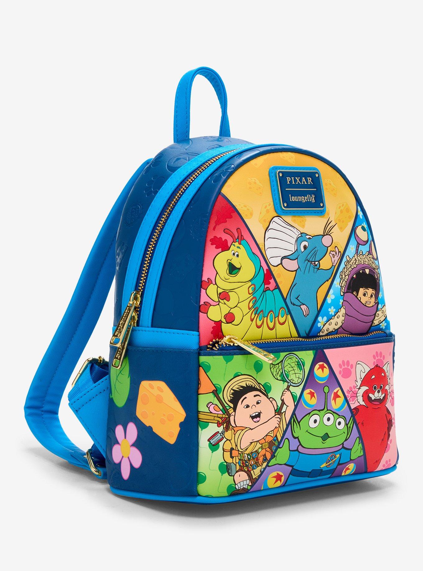 Loungefly Disney Pixar Characters Mini Backpack - BoxLunch Exclusive, , hi-res