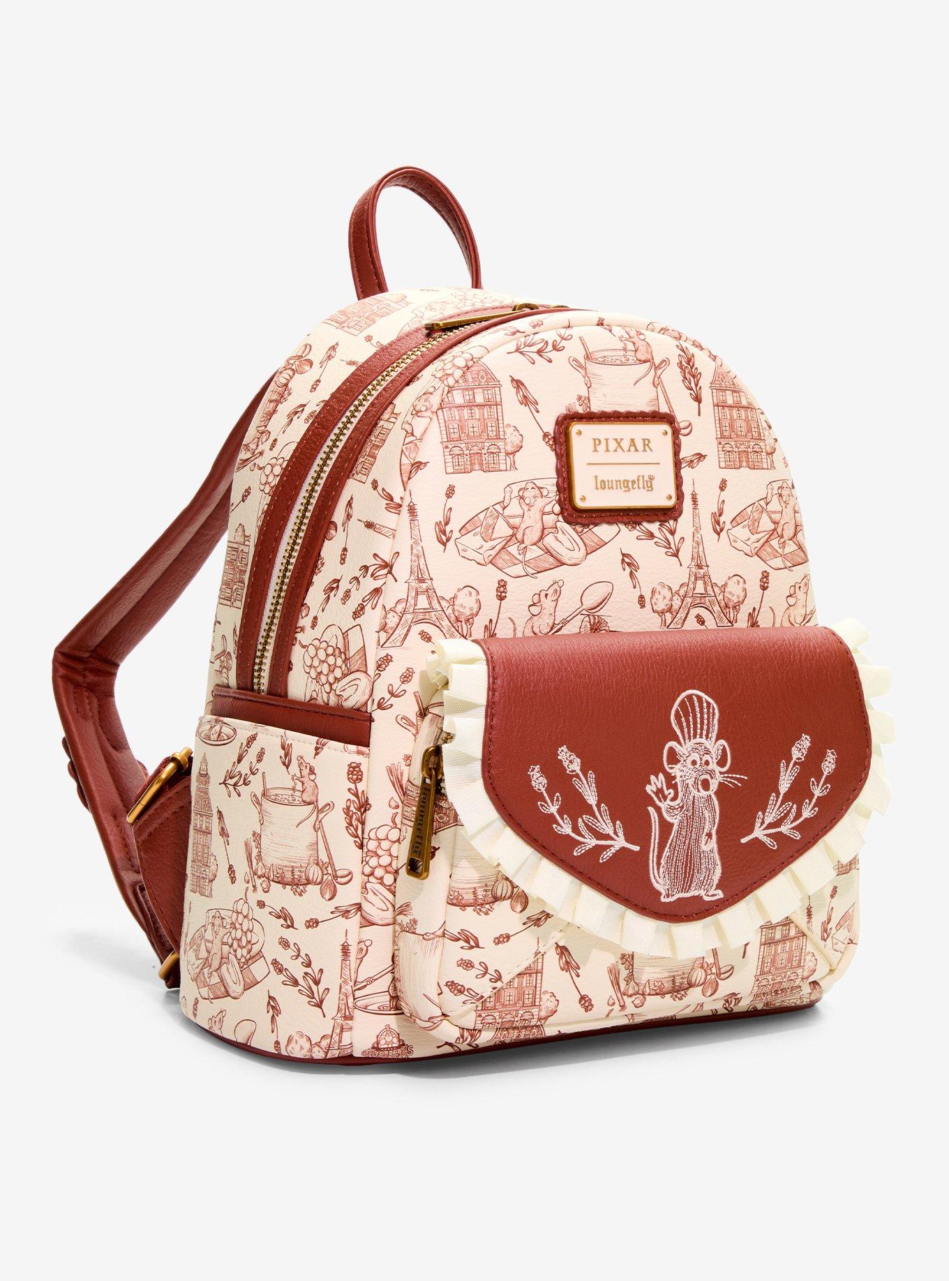 Loungefly Disney Pixar Ratatouille Scenic Allover Print Mini Backpack - BoxLunch Exclusive, , hi-res
