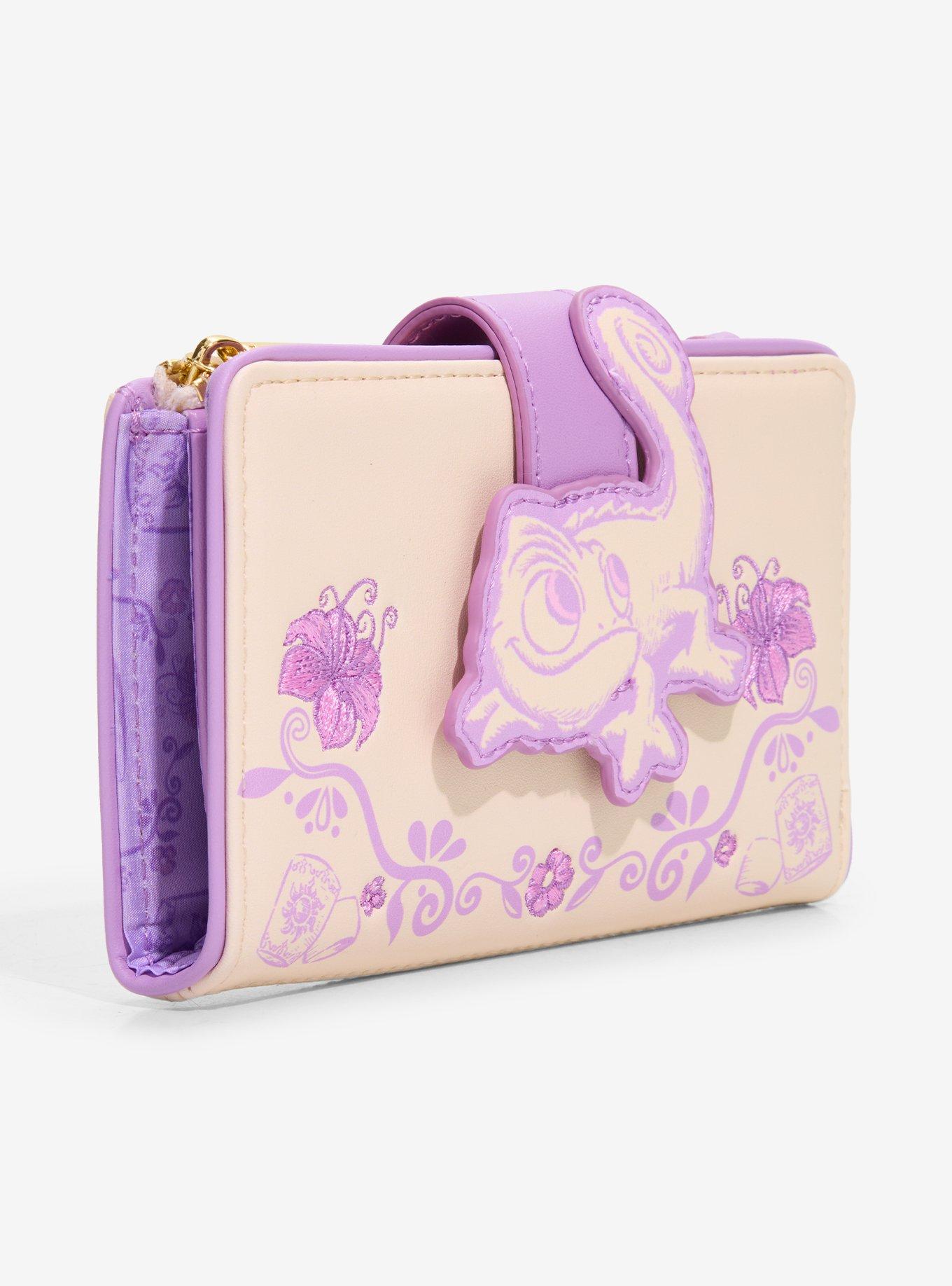 Loungefly Disney Tangled Pascal Sketched Zip Wallet &mdash; BoxLunch Exclusive, , hi-res