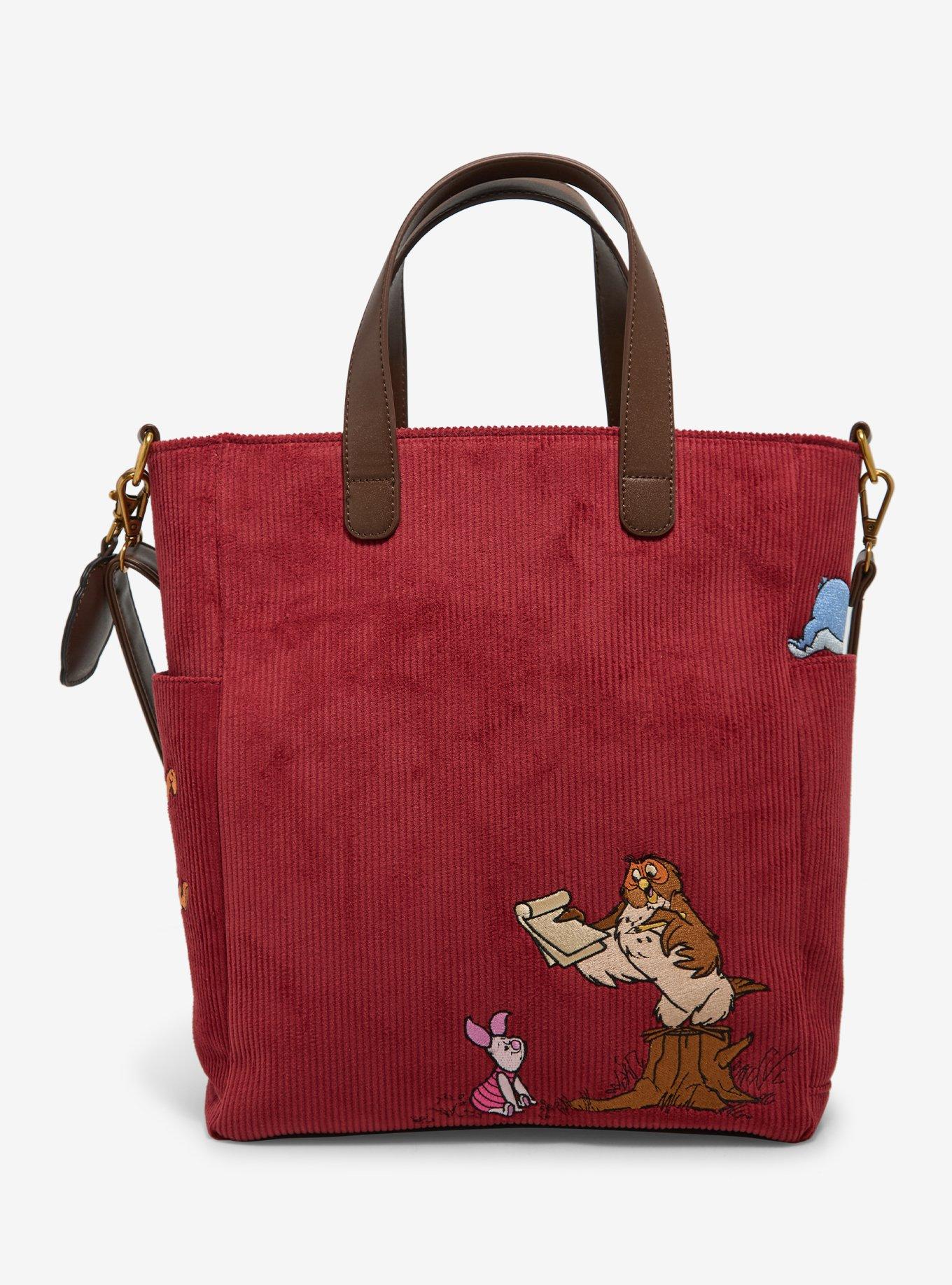 Loungefly Disney Winnie the Pooh Corduroy Tote Bag - BoxLunch Exclusive, , alternate - view 3