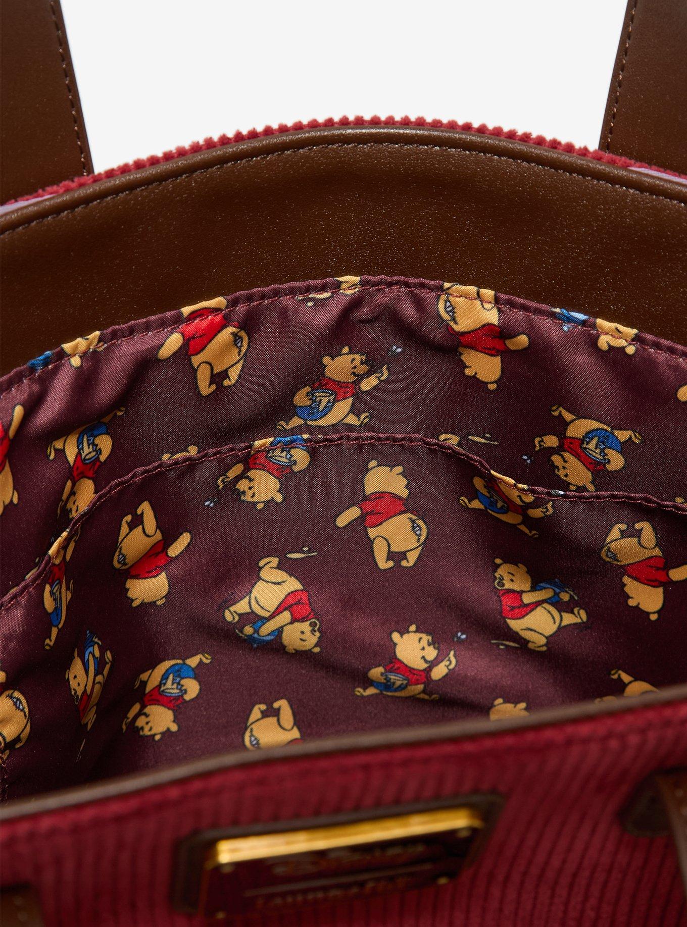 Loungefly Disney Winnie the Pooh Corduroy Tote Bag - BoxLunch Exclusive, , alternate - view 4