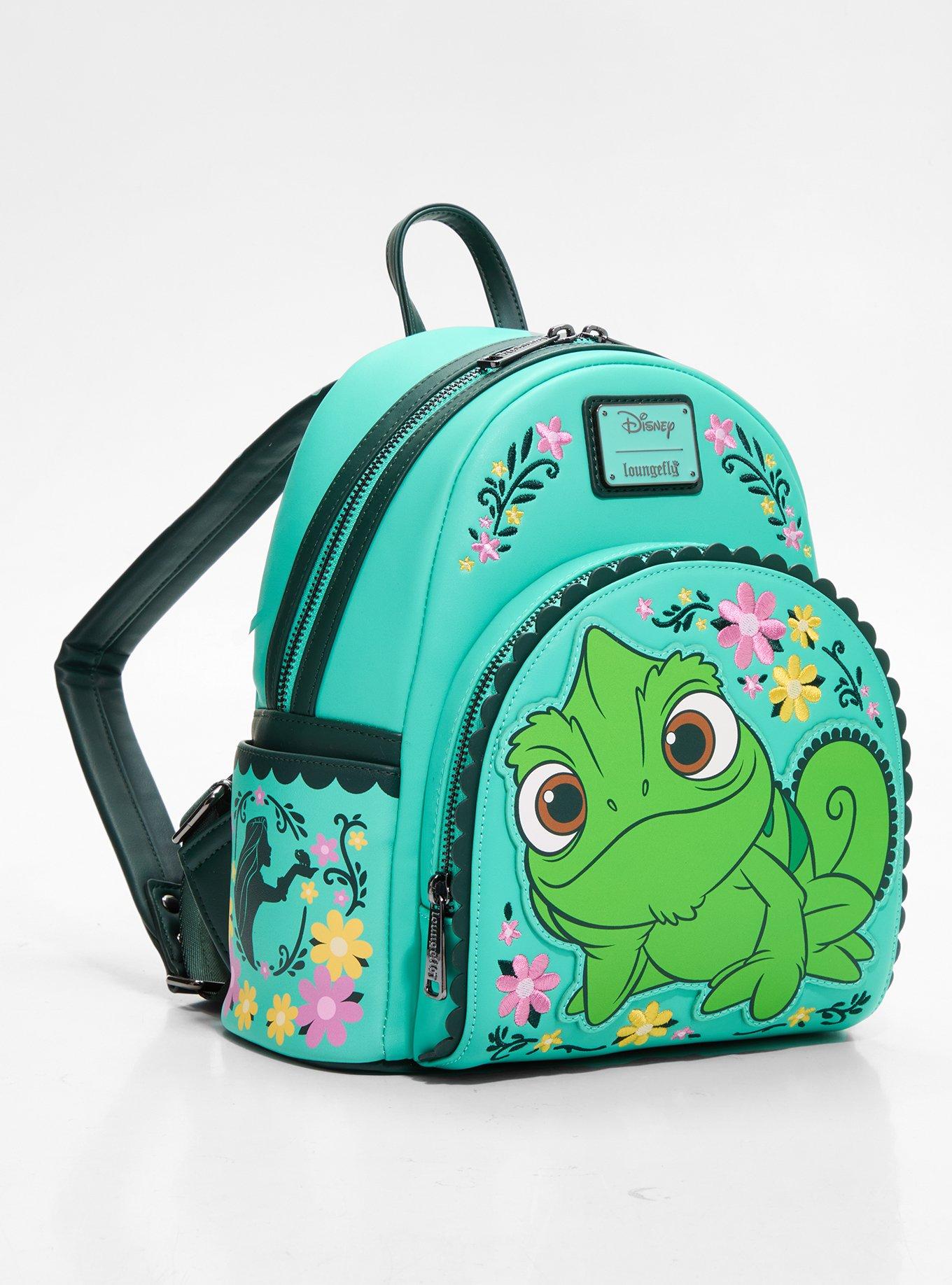 Loungefly Disney Tangled Pascal Floral Mini Backpack - BoxLunch Exclusive, , hi-res