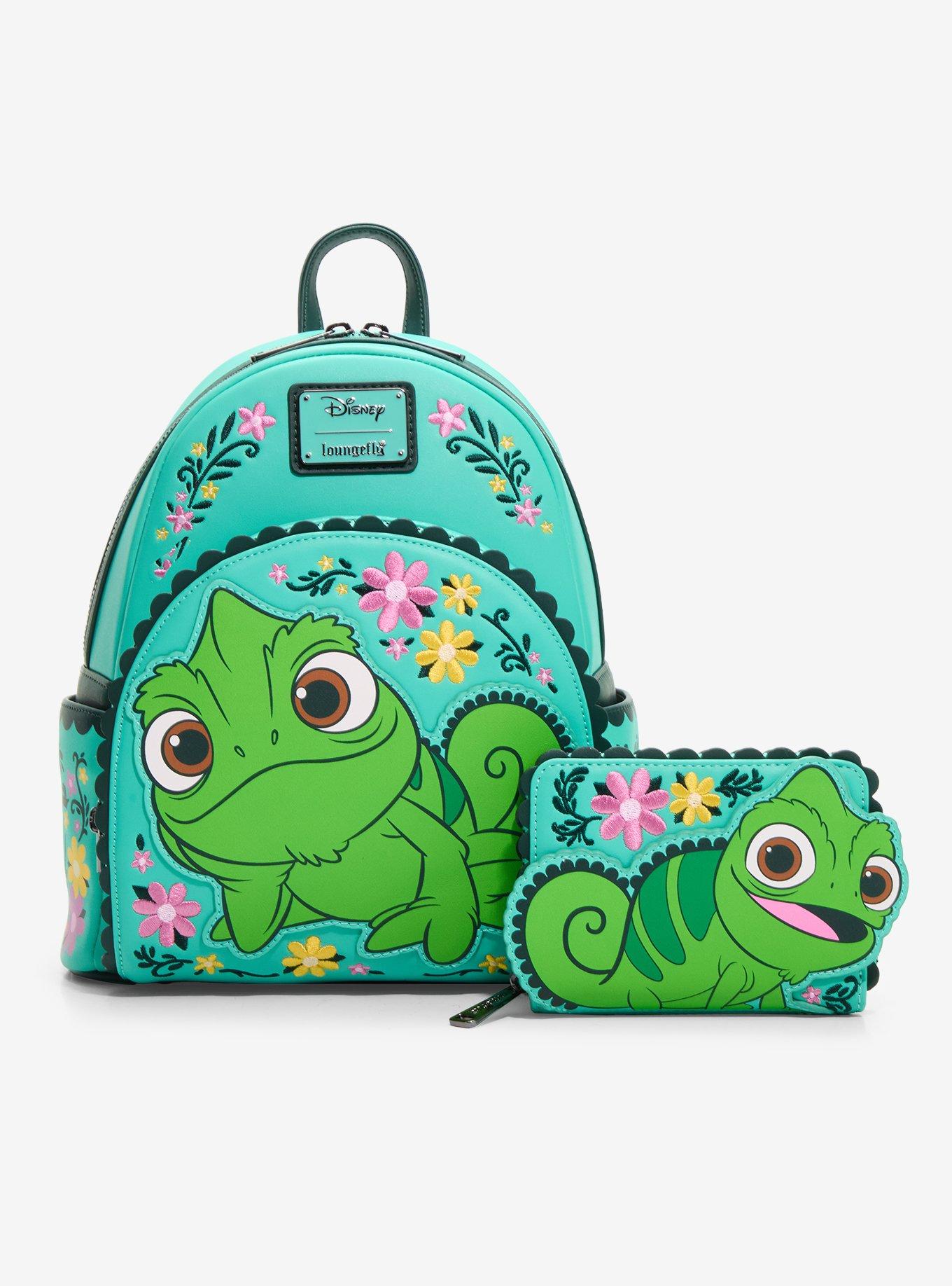 Loungefly Disney Tangled Pascal Floral Mini Backpack - BoxLunch Exclusive