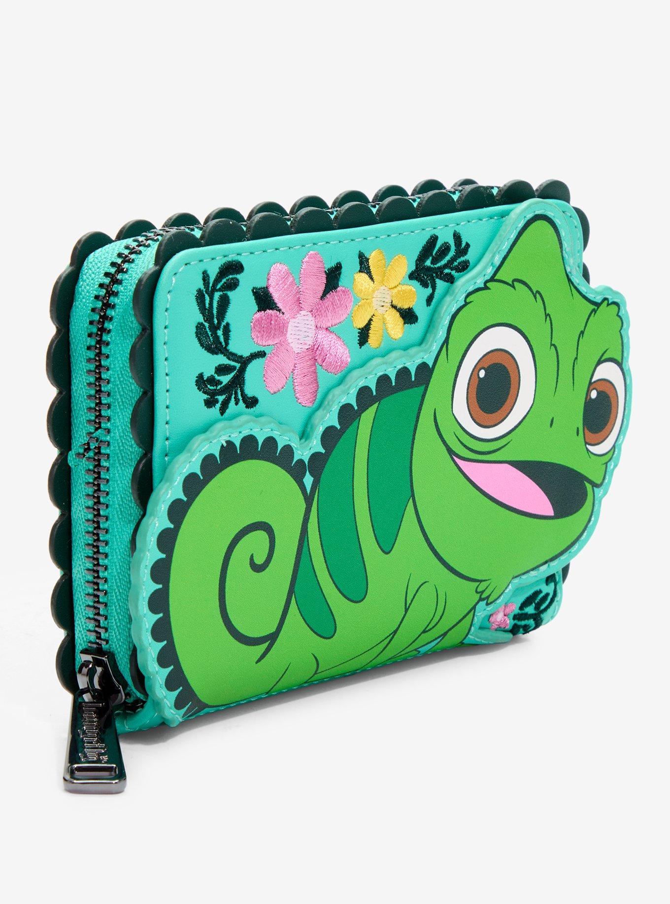Loungefly Disney Tangled Pascal Floral Wallet- BoxLunch Exclusive, , hi-res