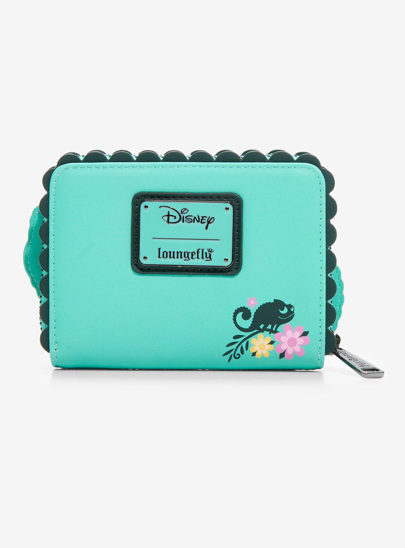 Loungefly Disney Tangled Pascal Floral Wallet- BoxLunch Exclusive, , alternate
