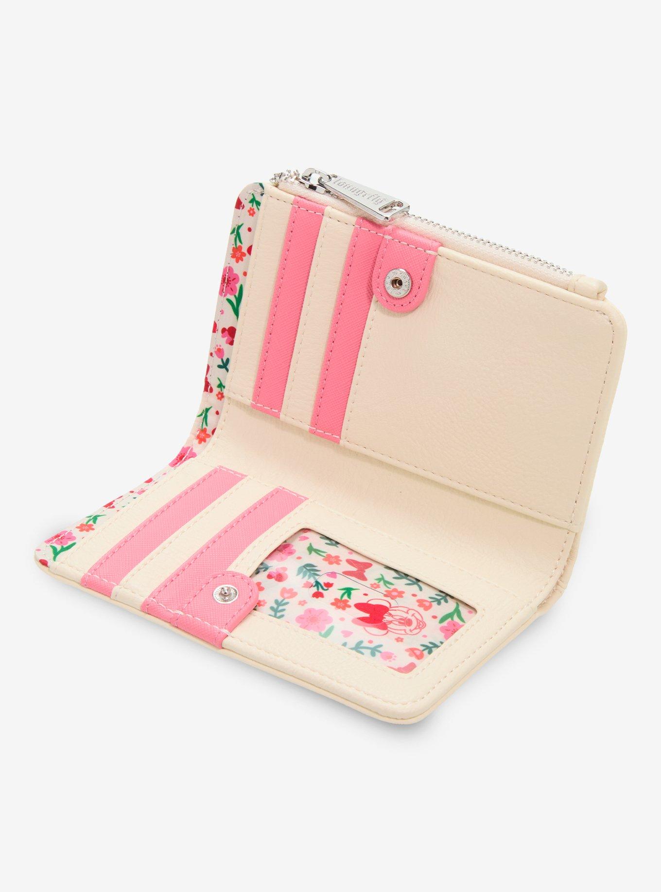 Loungefly Disney Minnie Mouse Floral Embroidered Wallet - BoxLunch Exclusive, , alternate
