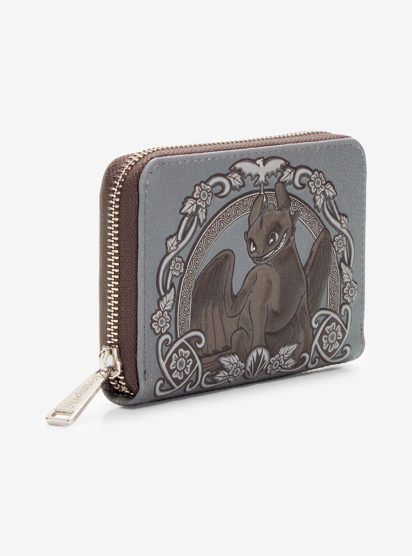 Loungefly DreamWorks How To Train Your Dragon Toothless Portrait Wallet - BoxLunch Exclusive, , hi-res