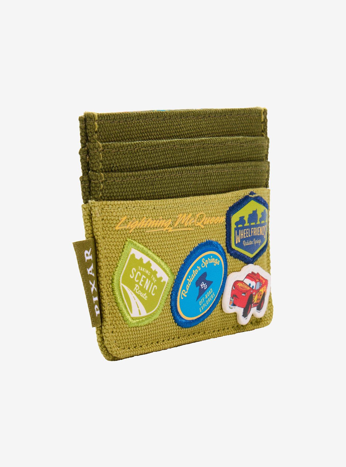 Loungefly Disney Pixar Cars Patches Cardholder &mdash; BoxLunch Exclusive, , hi-res