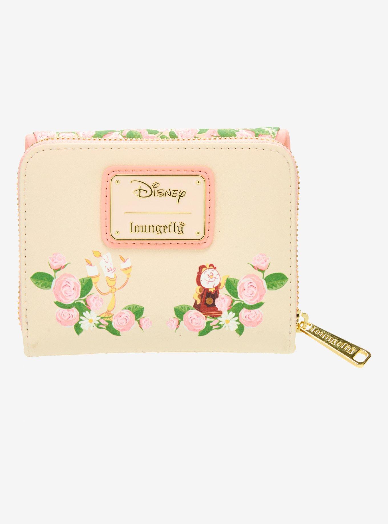 Loungefly Disney Beauty and The Beast Quilted Belle Wallet - BoxLunch Exclusive, , alternate