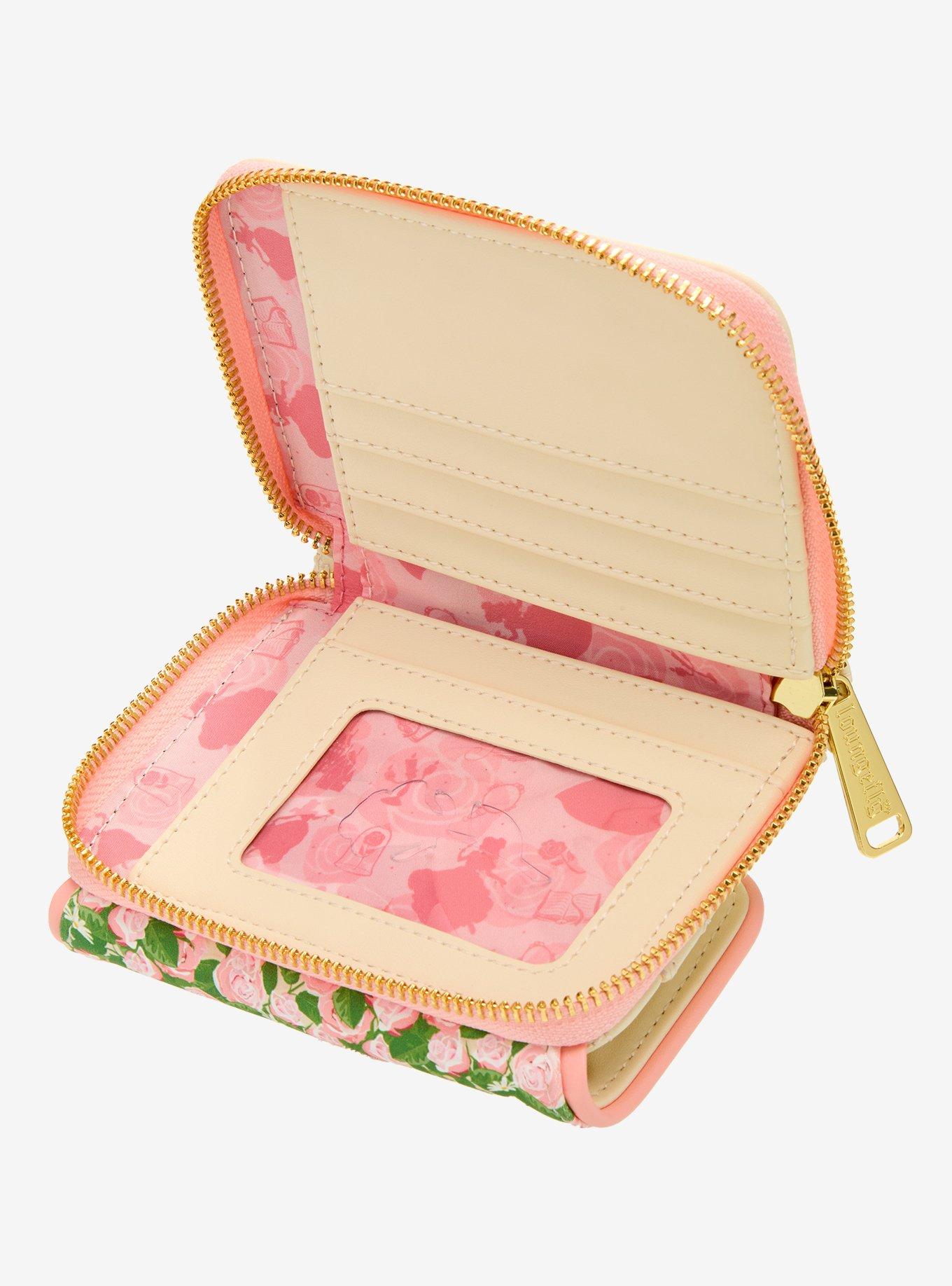 Loungefly Disney Beauty and The Beast Quilted Belle Wallet - BoxLunch Exclusive, , alternate