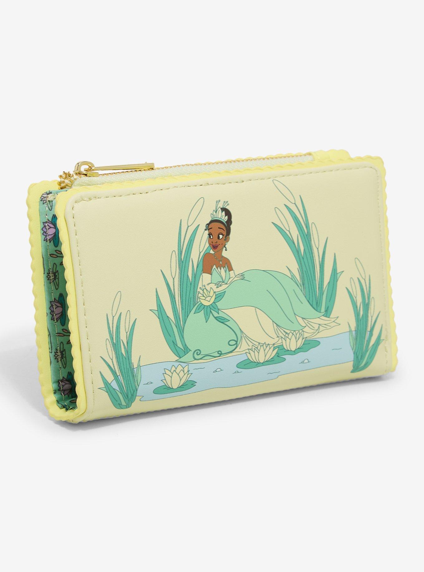 Loungefly Disney The Princess and The Frog Tiana Pond Scene Wallet - BoxLunch Exclusive, , hi-res