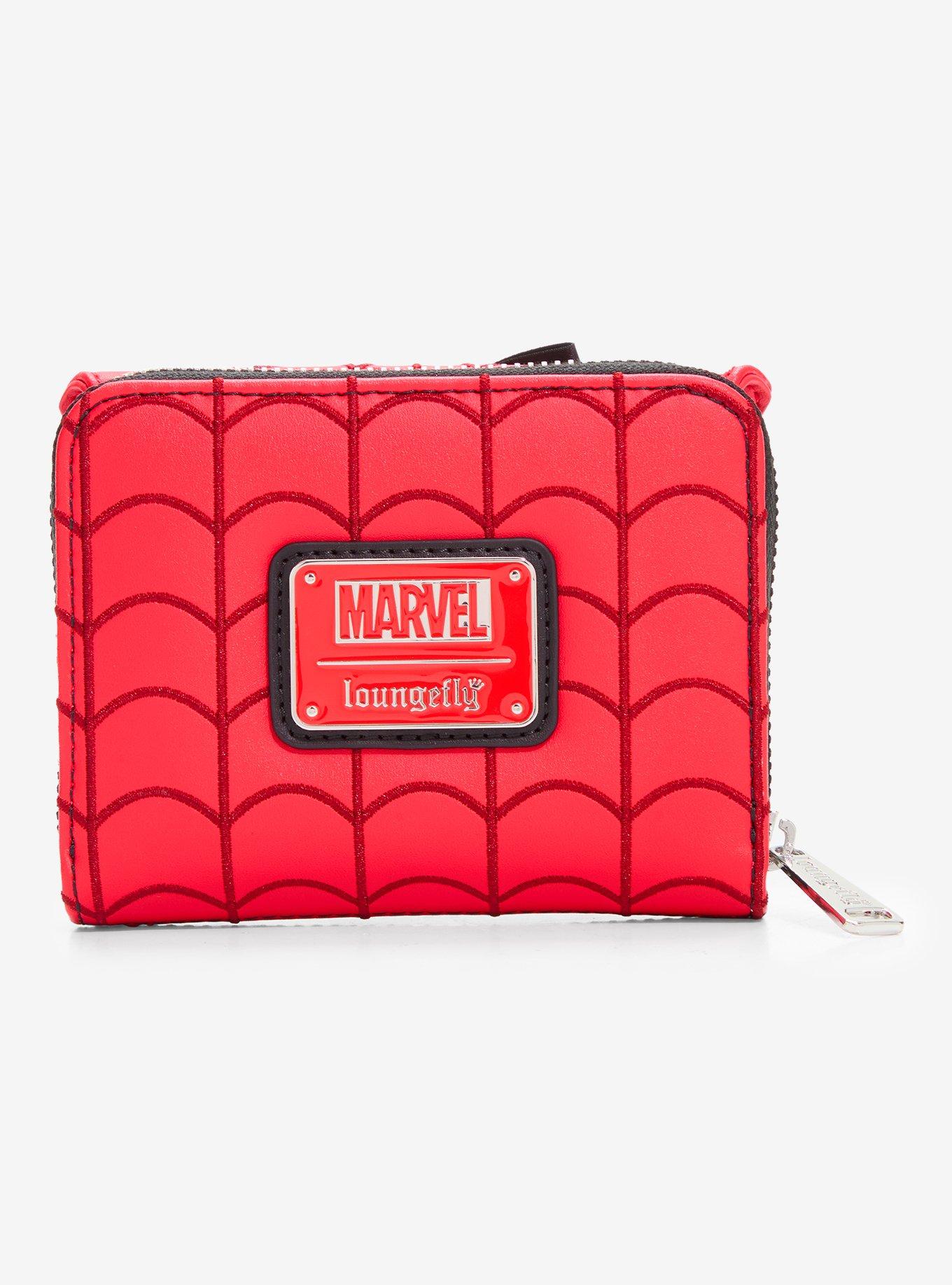 Loungefly Marvel Spider-Man Web Bow Wallet - BoxLunch Exclusive, , alternate