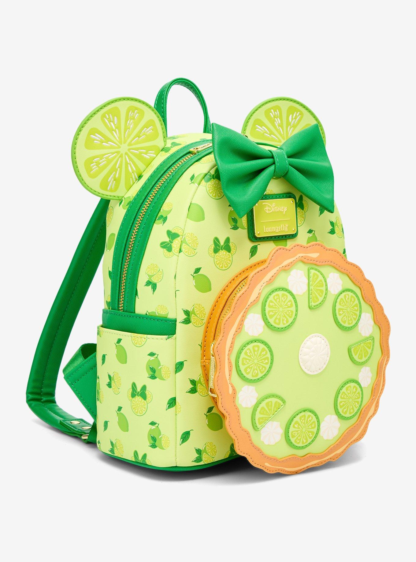 Loungefly Disney Minnie Mouse Key Lime Pie Lime Scented Mini Backpack &mdash; BoxLunch Exclusive, , hi-res