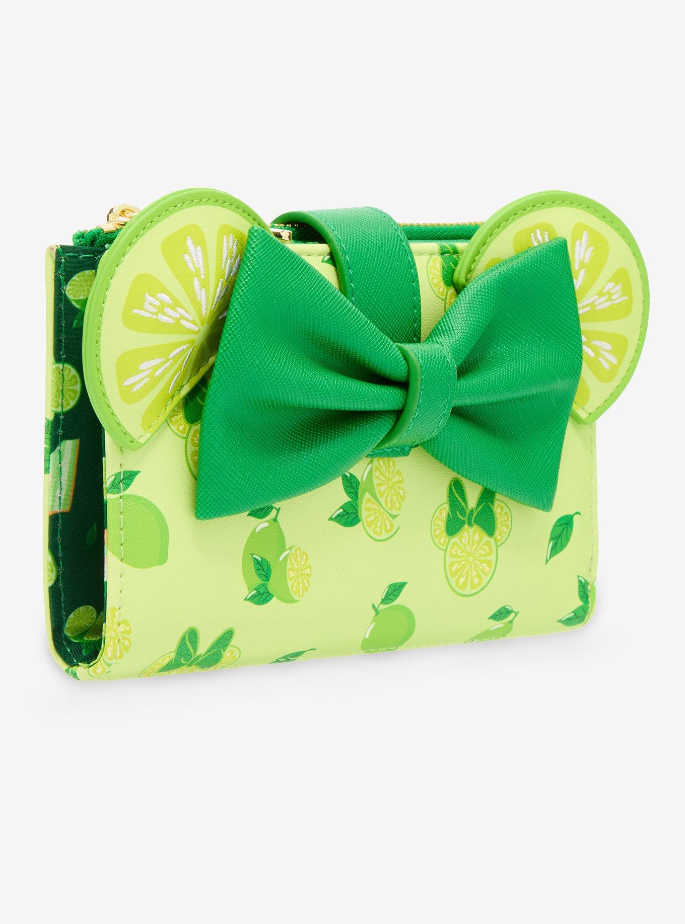 Loungefly Disney Minnie Mouse Key Lime Scented Wallet - BoxLunch Exclusive, , hi-res