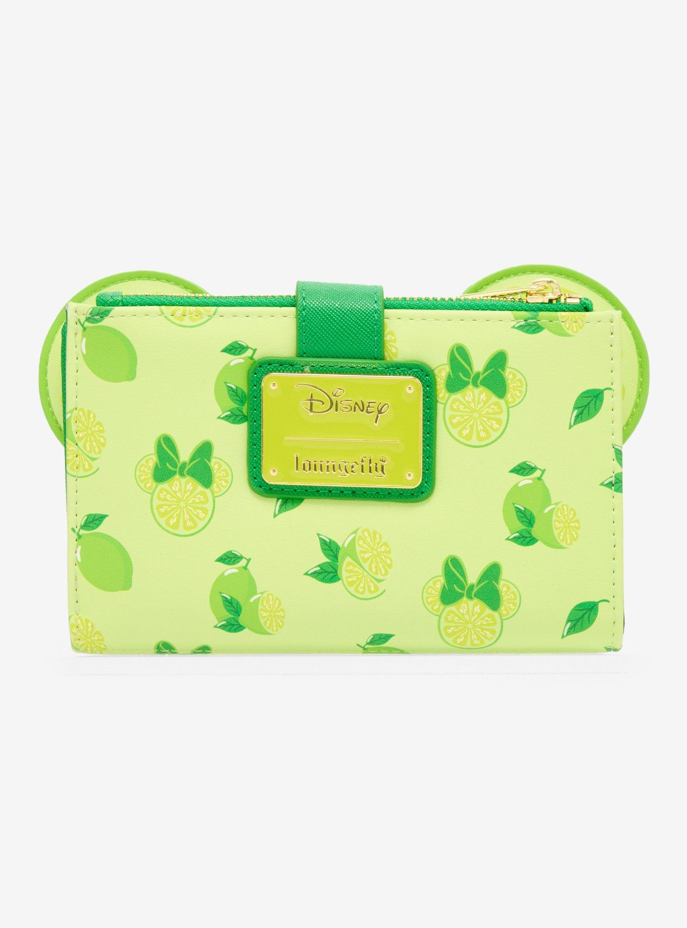 Loungefly Disney Minnie Mouse Key Lime Scented Wallet - BoxLunch Exclusive, , alternate