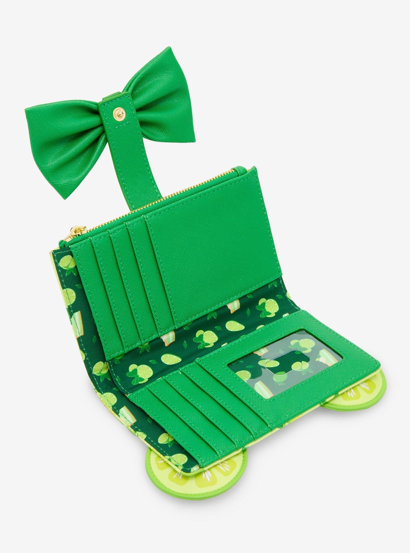 Loungefly Disney Minnie Mouse Key Lime Scented Wallet - BoxLunch Exclusive, , alternate