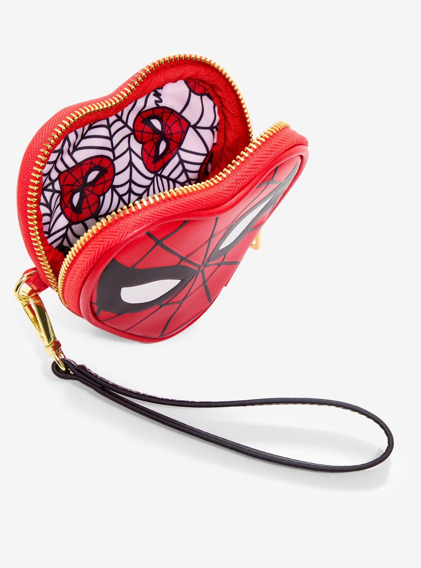 Loungefly Marvel Spider-Man Heart Mask Coin Purse - BoxLunch Exclusive