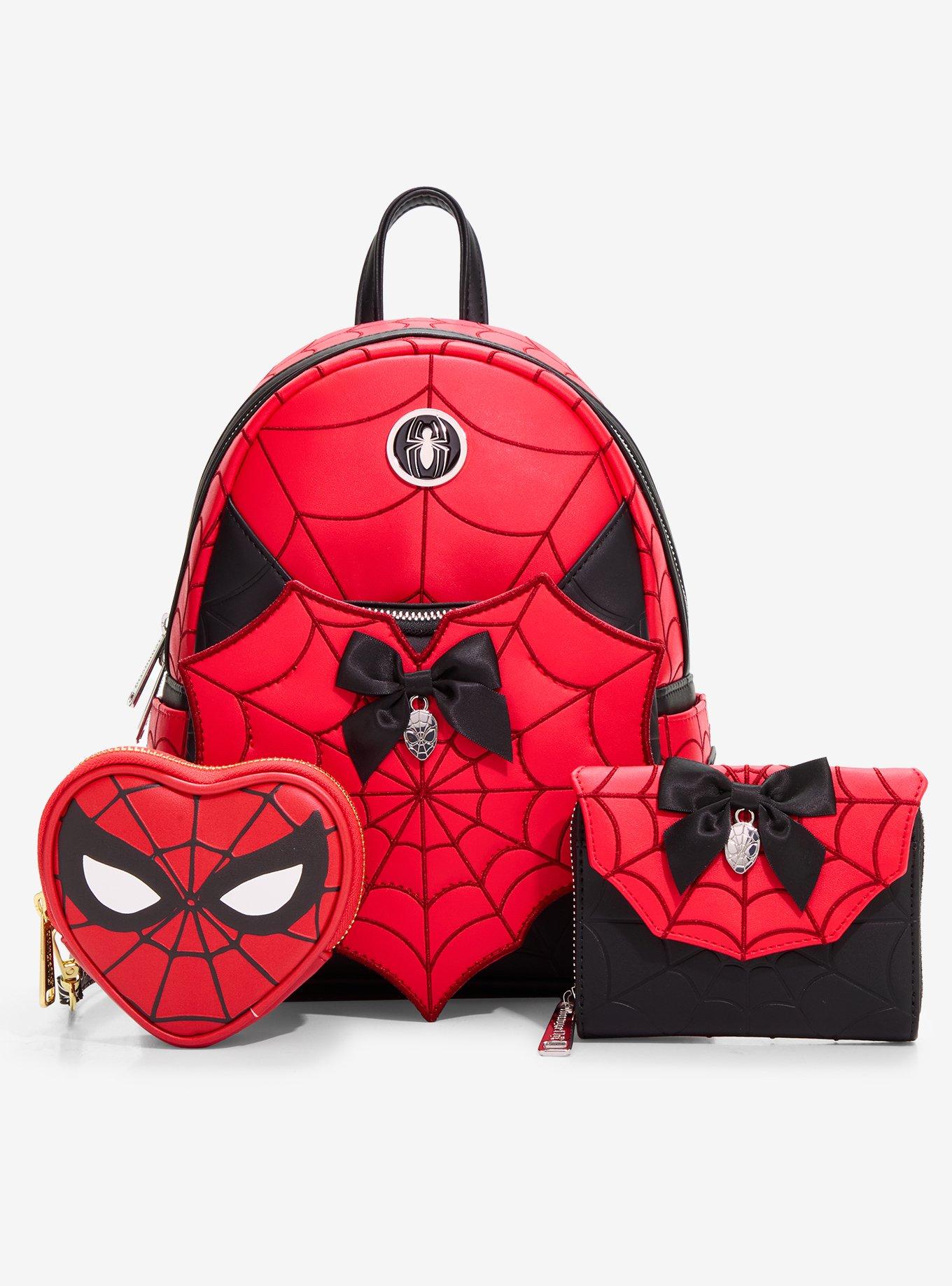 Loungefly Marvel Spider-Man Heart Mask Coin Purse - BoxLunch Exclusive