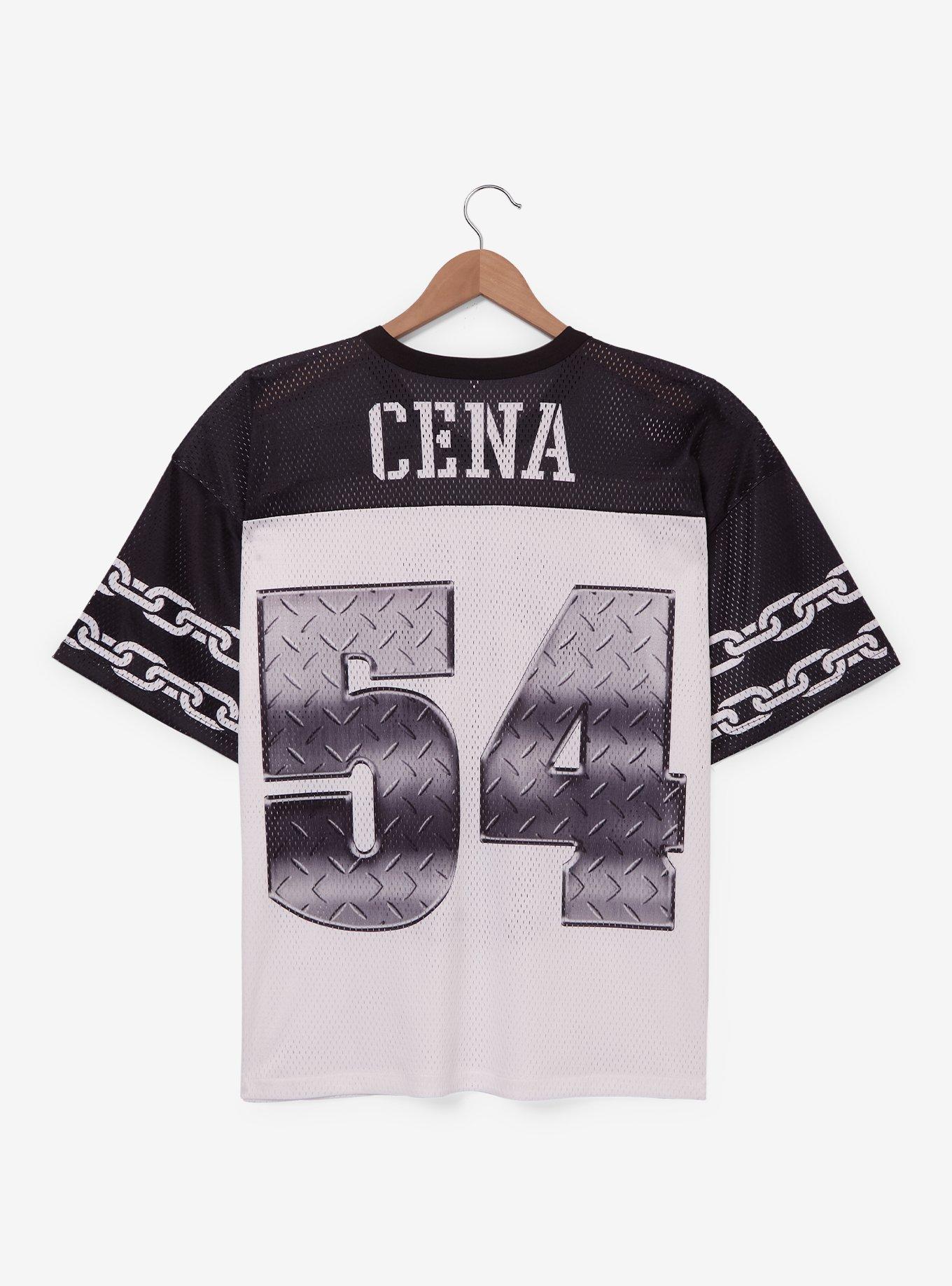 WWE John Cena Chain-Gang Soldier Mesh Football Jersey - BoxLunch Exclusive, , hi-res