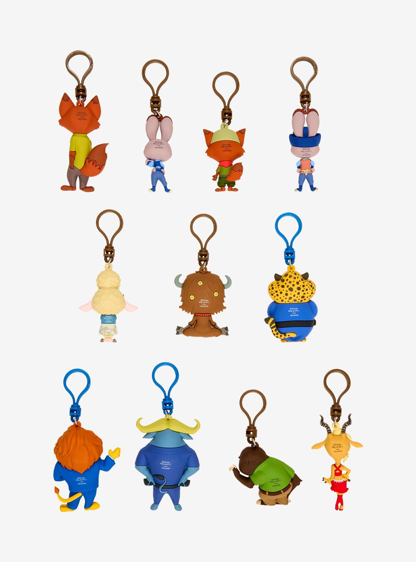 Disney Zootopia Series 73 Blind Bag Figural Bag Clip