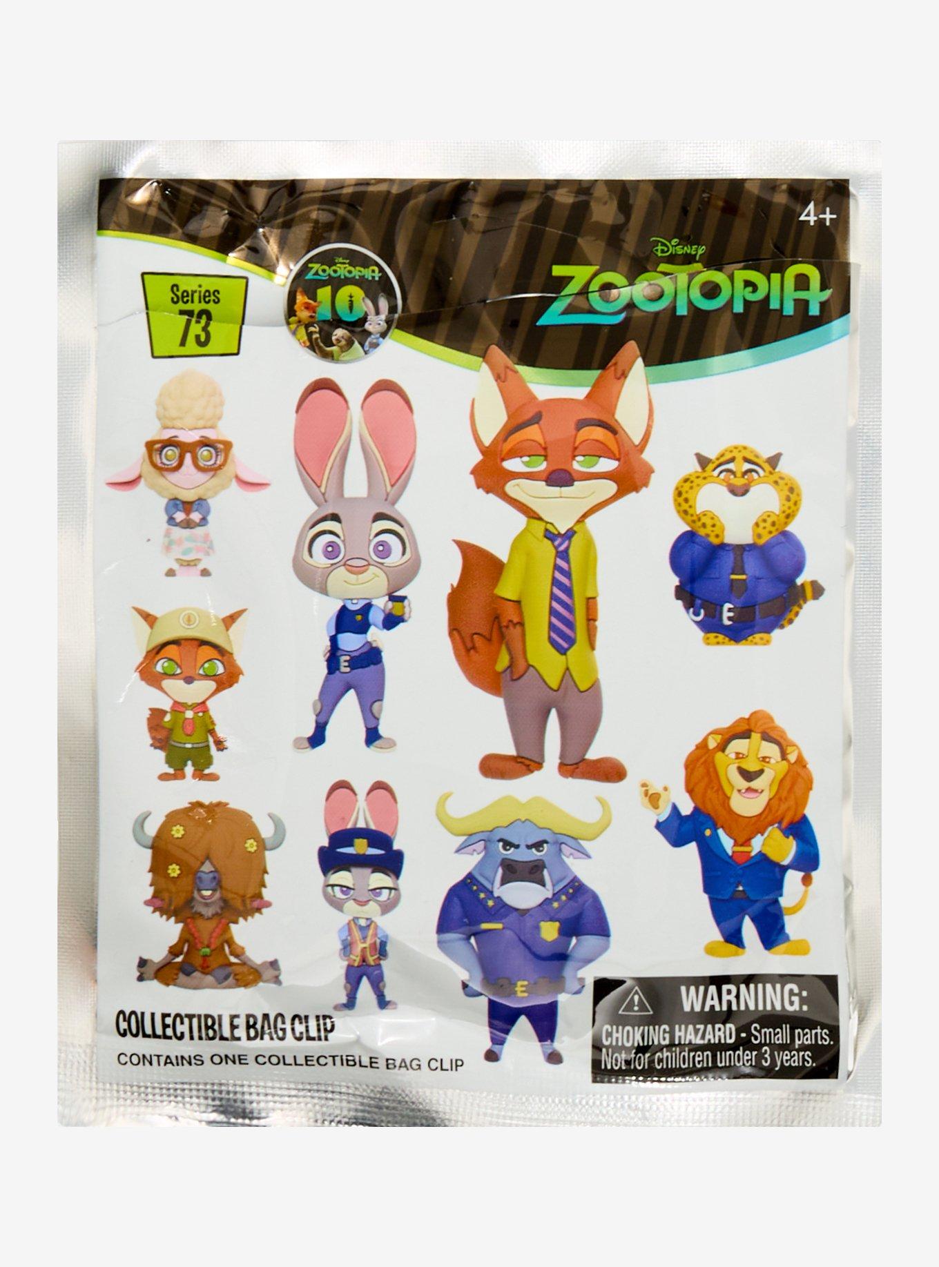 Disney Zootopia Series 73 Blind Bag Figural Bag Clip, , alternate