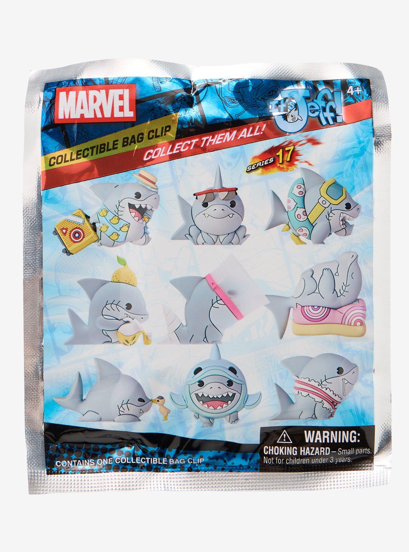 Marvel Rivals Jeff The Land Shark Blind Bag Figural Bag Clip, , hi-res