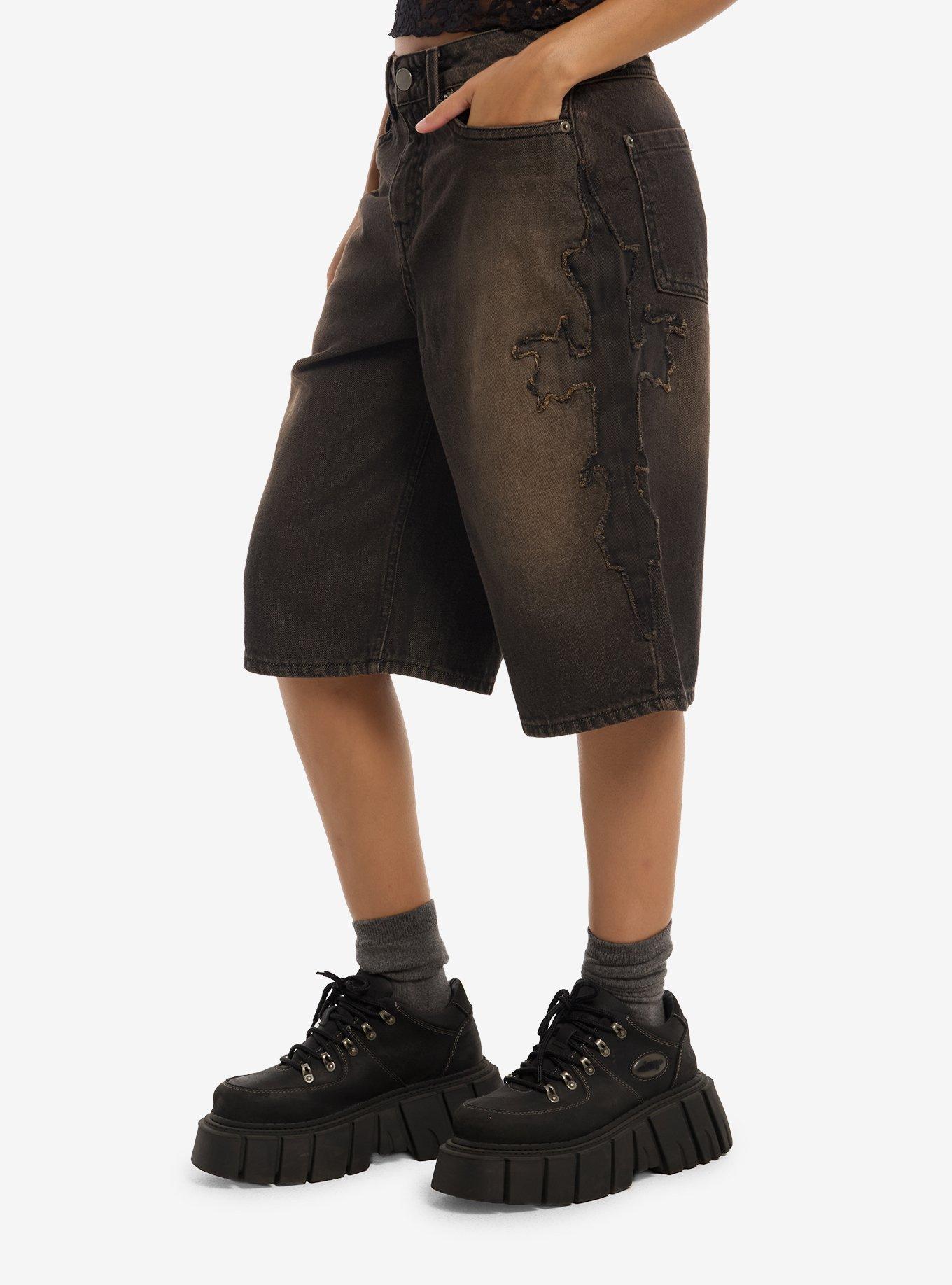 Grey Vintage Cross Jorts, MULTI, alternate - view 3
