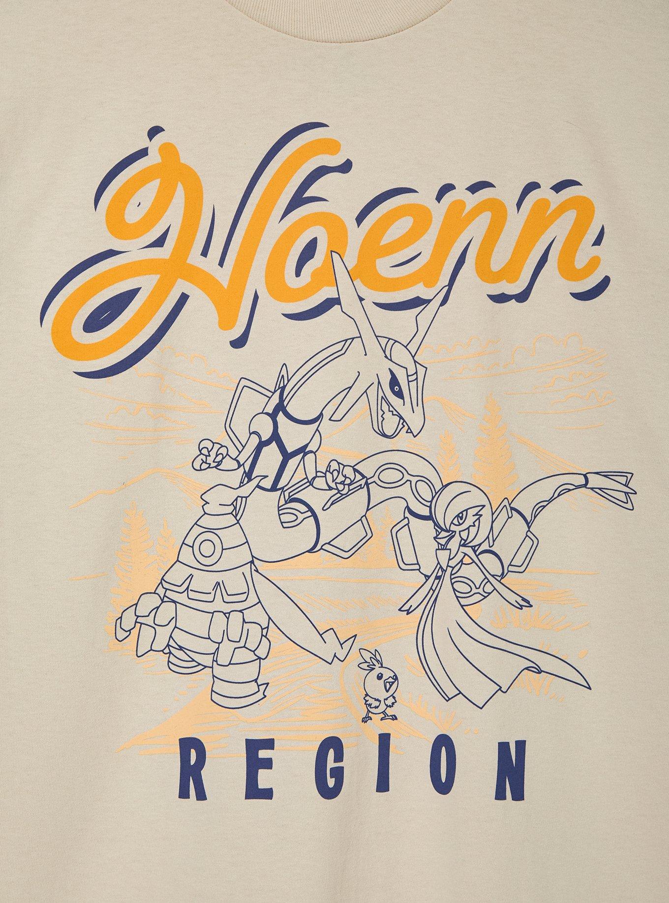 Pokémon Hoenn Region Team Tonal T-Shirt - BoxLunch Exclusive