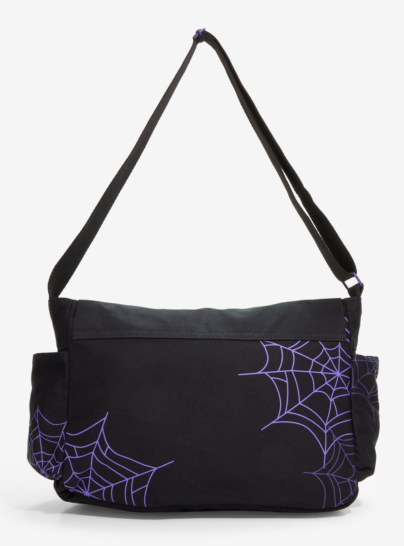 The Nightmare Before Christmas Jack & Sally Messenger Bag, , alternate