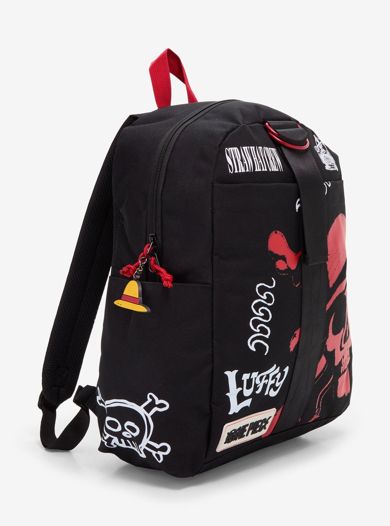 One Piece Luffy Straw Hat Hardware Backpack, , hi-res