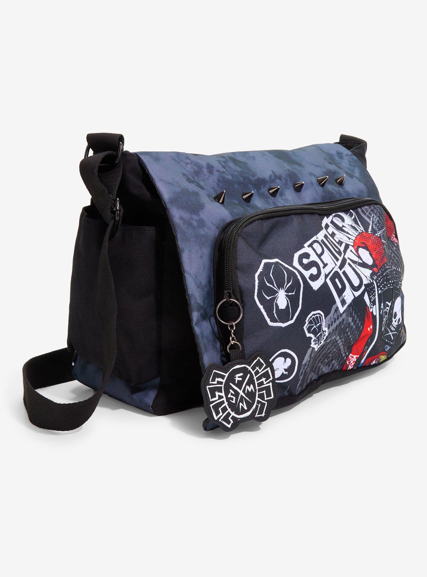 Marvel Spider-Man: Across The Spider-Verse Spider-Punk Messenger Bag, , hi-res