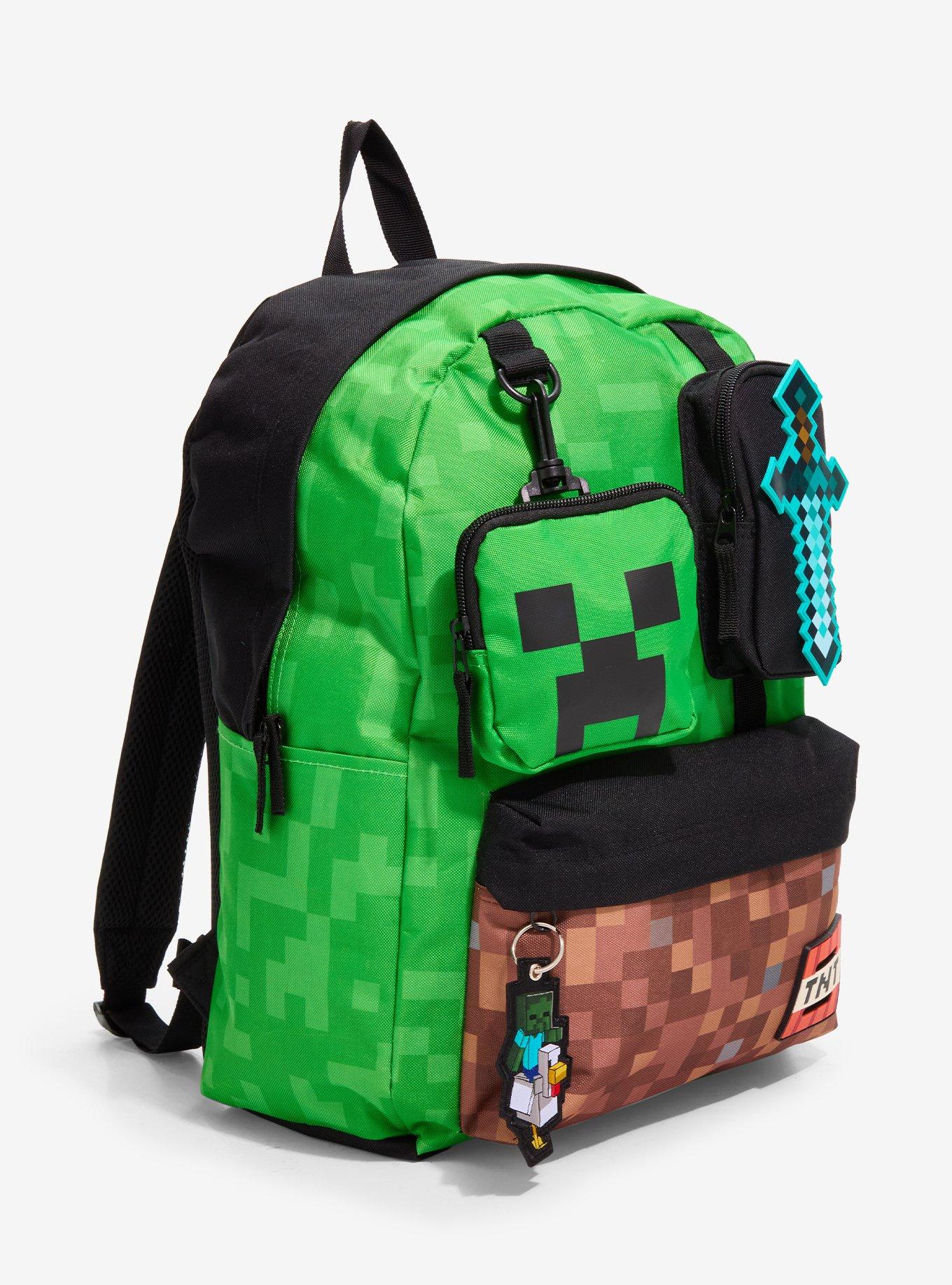 Minecraft Icons Built-Up Backpack, , hi-res