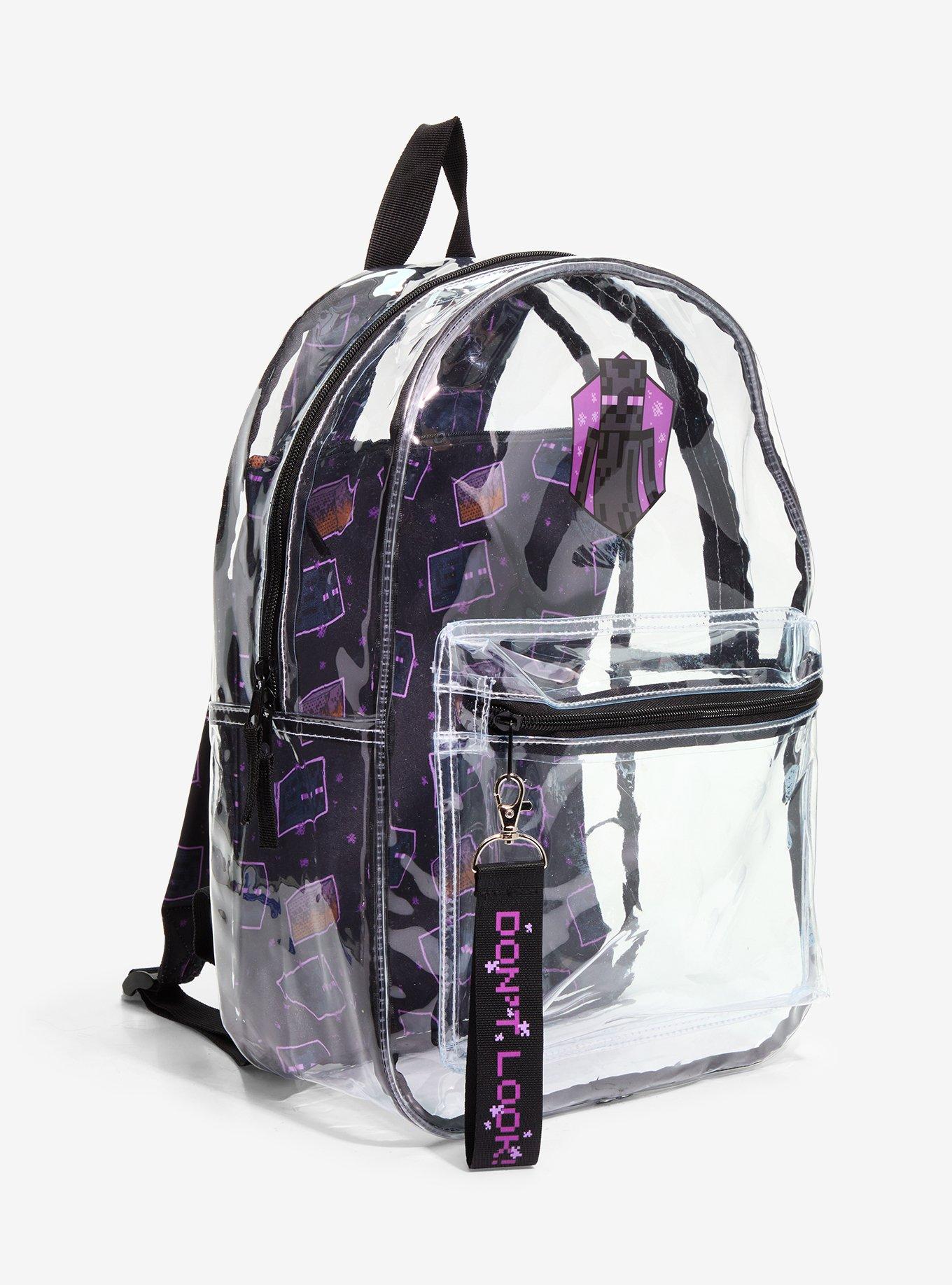 Minecraft Enderman Clear Backpack, , alternate
