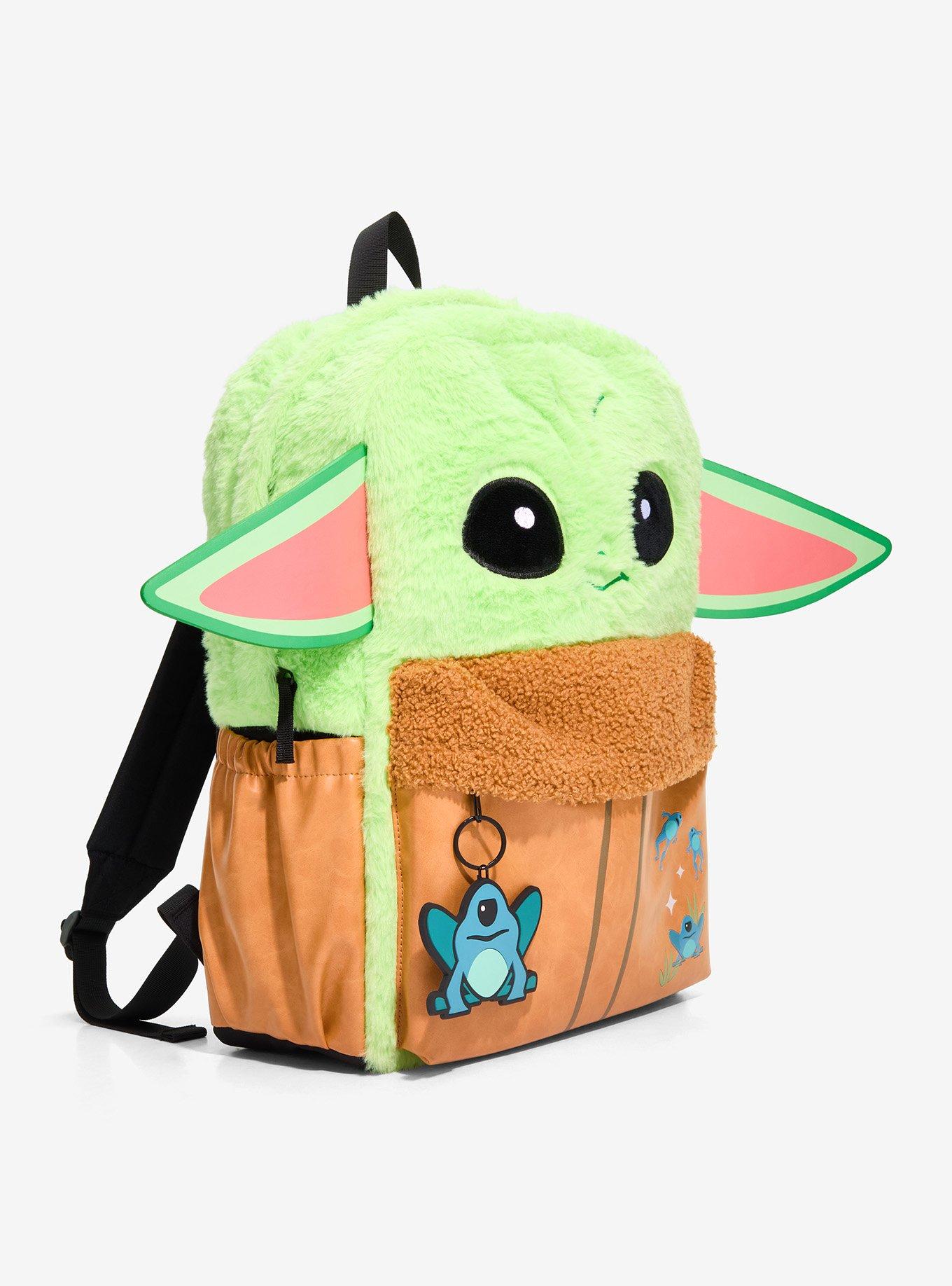 Star Wars The Mandalorian Grogu Fuzzy Backpack, , hi-res