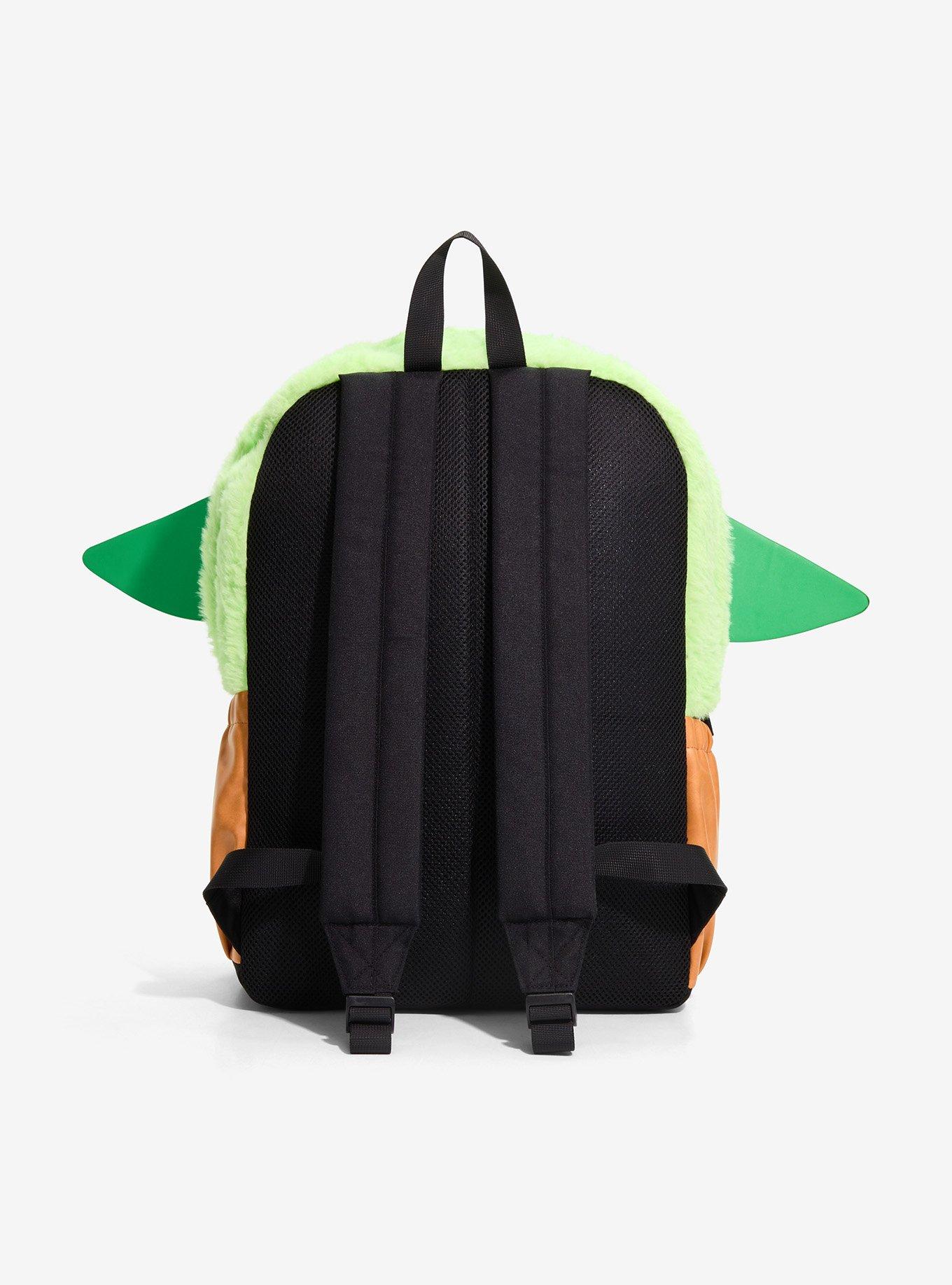 Star Wars The Mandalorian Grogu Fuzzy Backpack, , alternate - view 3