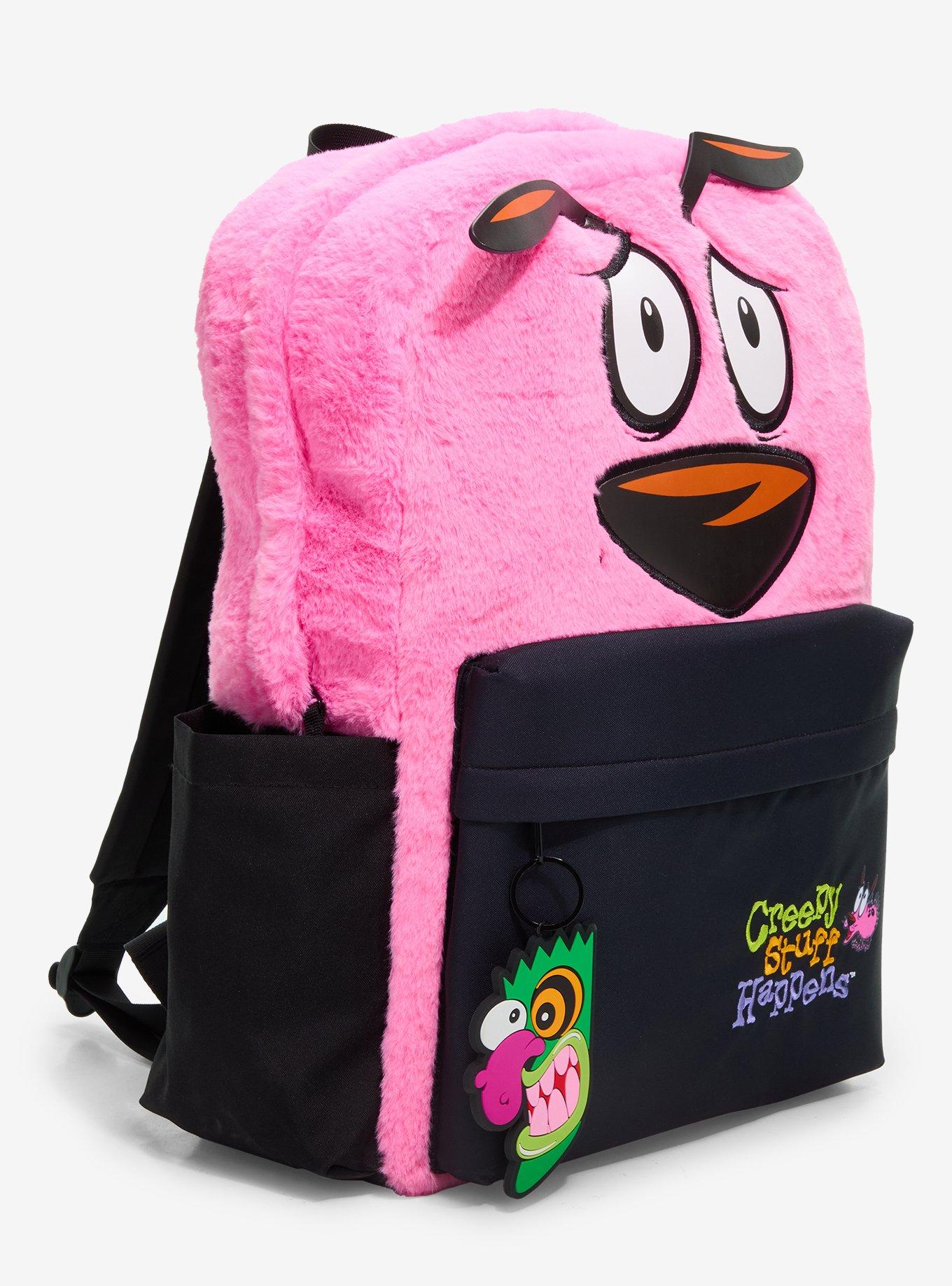 Courage The Cowardly Dog Courage Fuzzy Backpack, , hi-res
