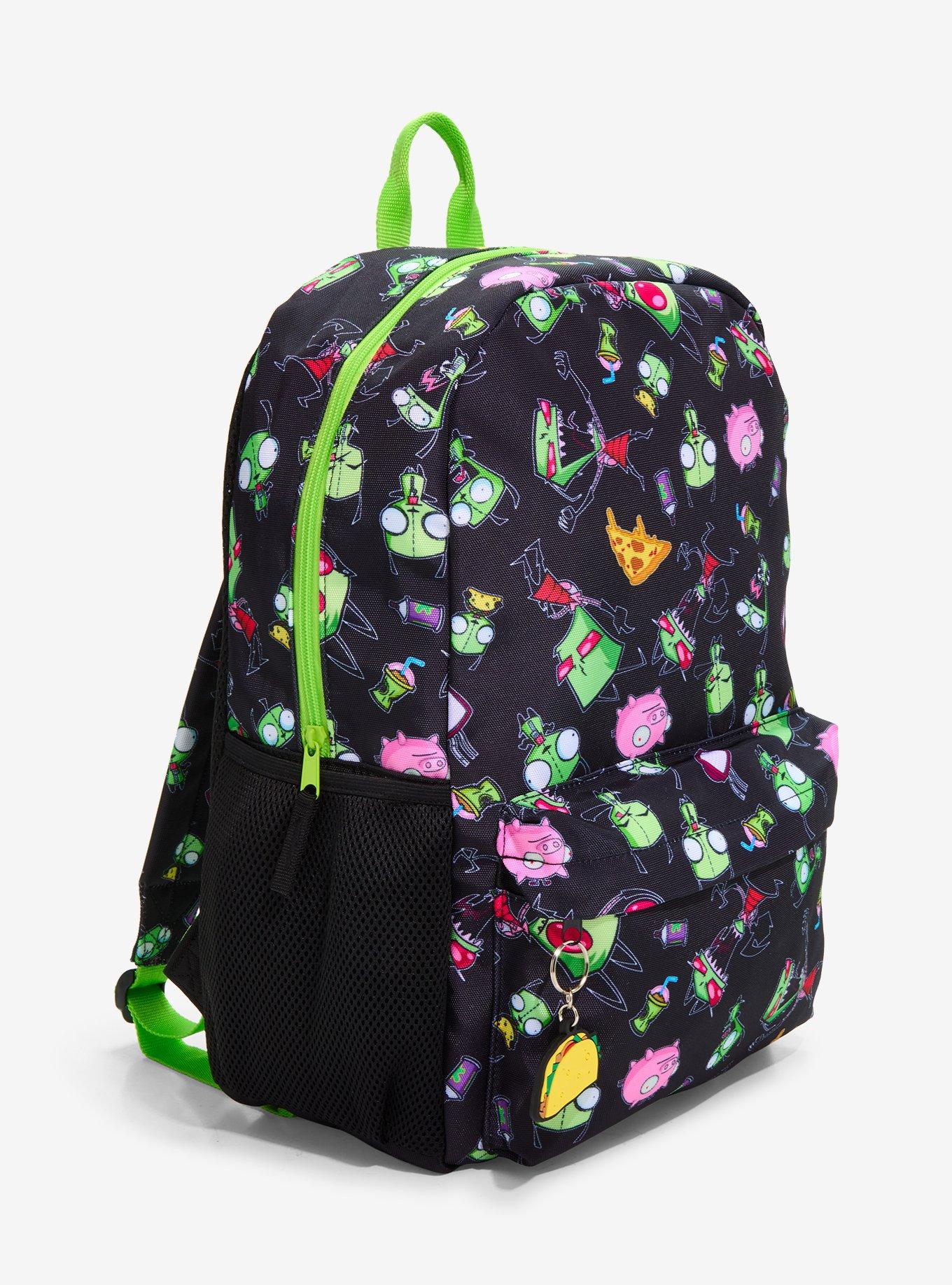 Invader Zim GIR & Zim Snacks Backpack, , hi-res