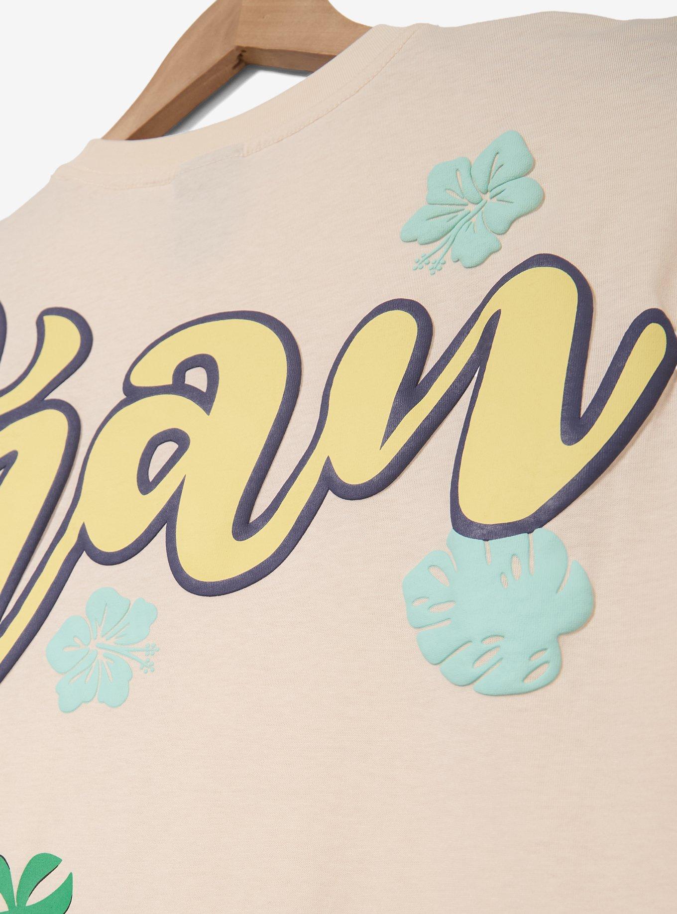 Disney Lilo & Stitch Scrump & Stitch Women's T-Shirt - BoxLunch Exclusive, CREAM, alternate