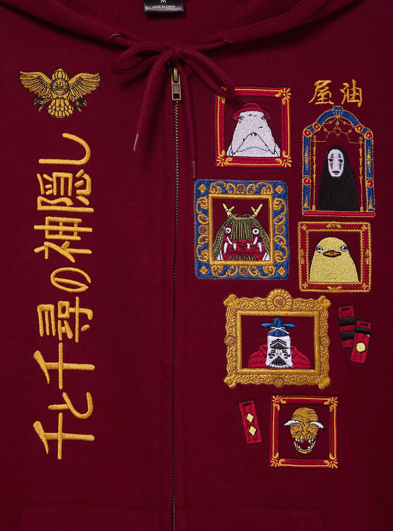 Studio Ghibli&reg; Spirited Away Character Frames Zippered Hoodie - BoxLunch Exclusive, , hi-res