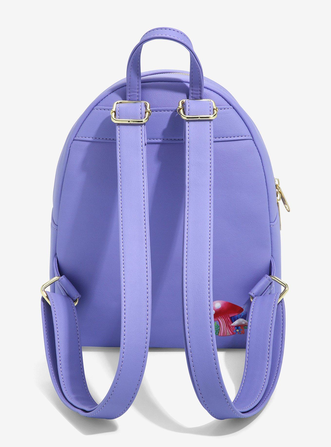 Loungefly Disney Alice In Wonderland Mushroom Caterpillar Mini Backpack, , alternate - view 3