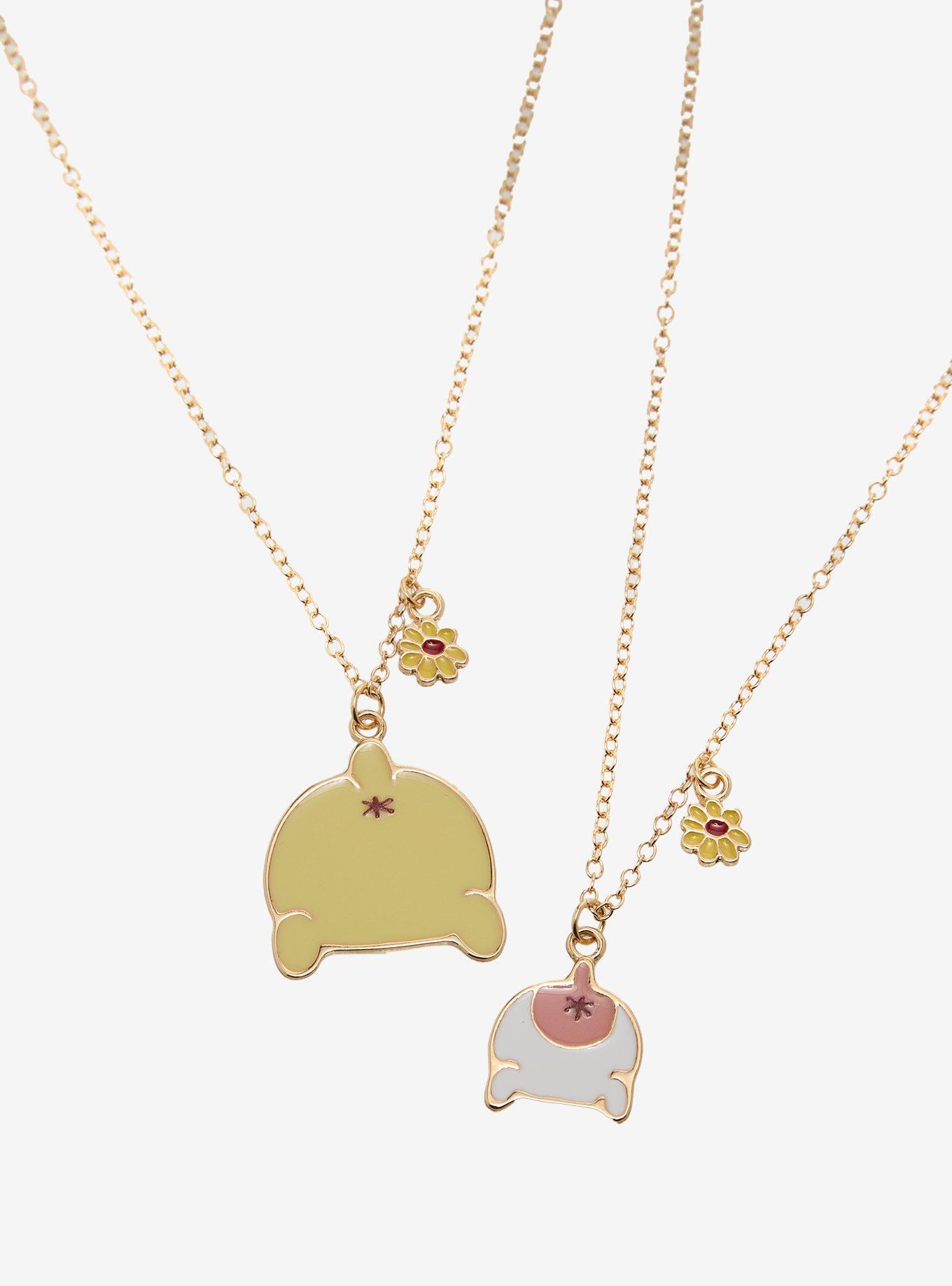 Pompompurin Muffin Behind Best Friend Necklace Set, , alternate