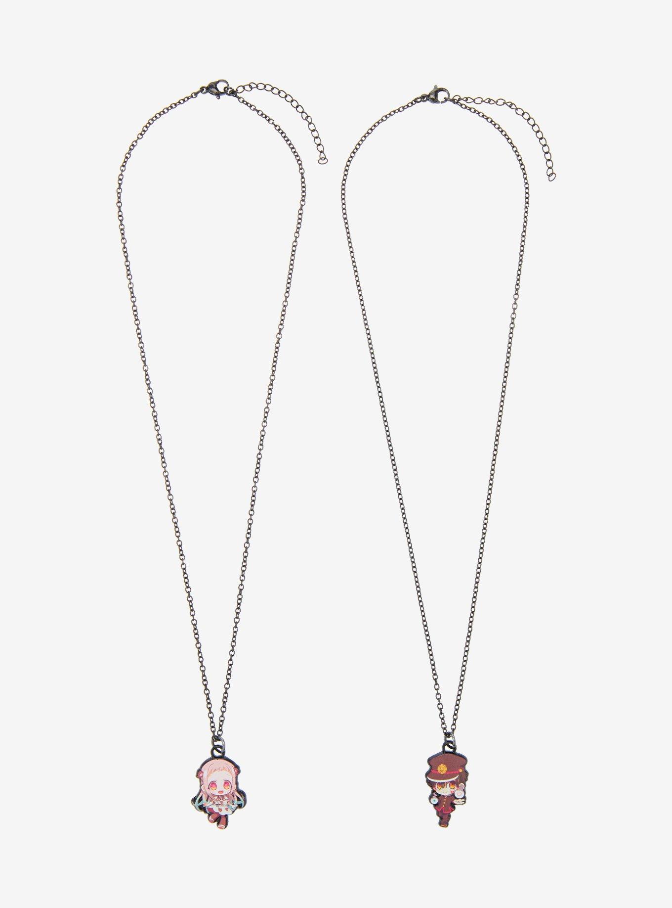 Toilet-Bound Hanako-Kun Nene & Hanako Best Friend Necklace Set, , hi-res