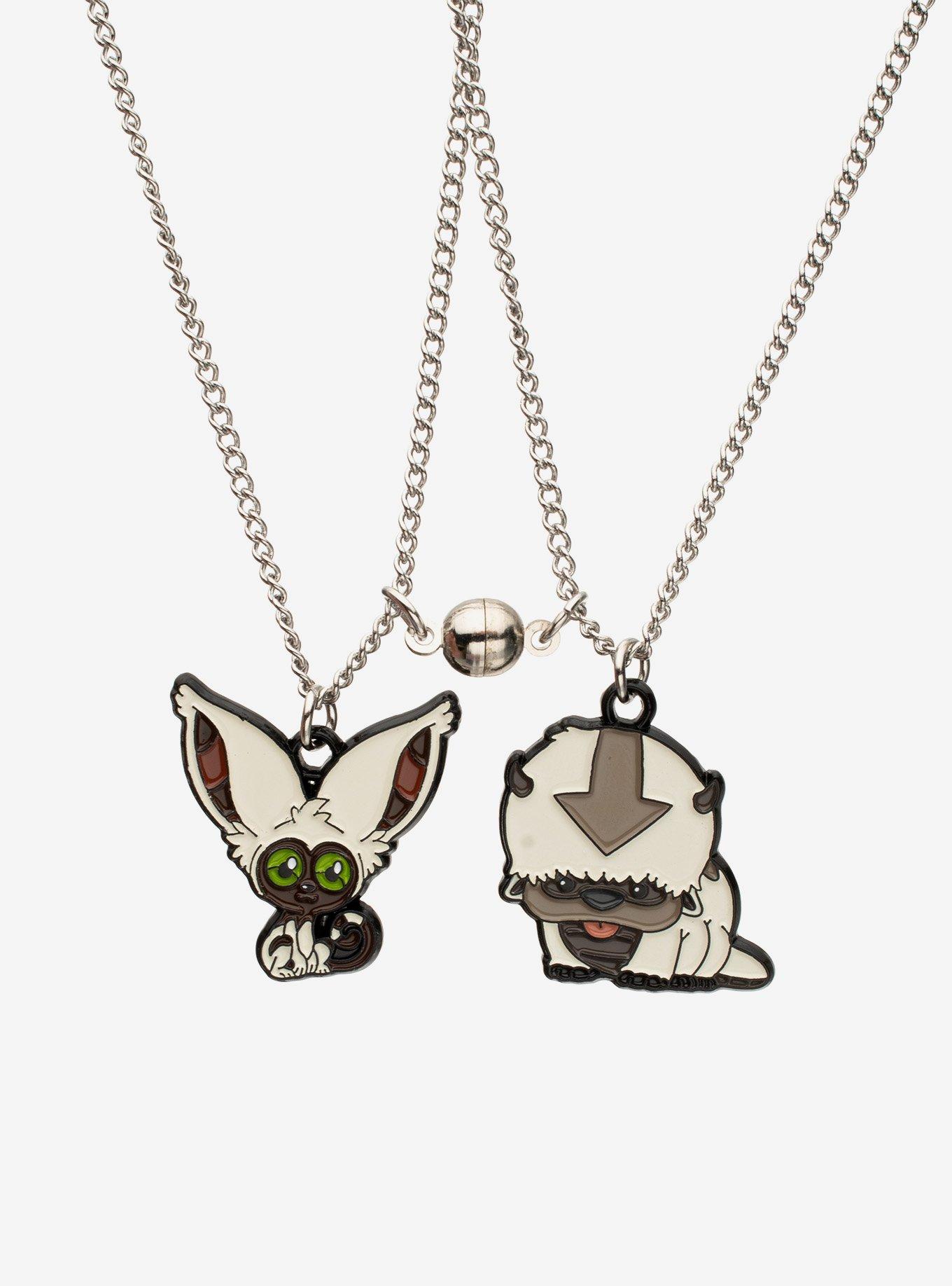Avatar: The Last Airbender Momo & Appa Best Friend Necklace Set, , hi-res