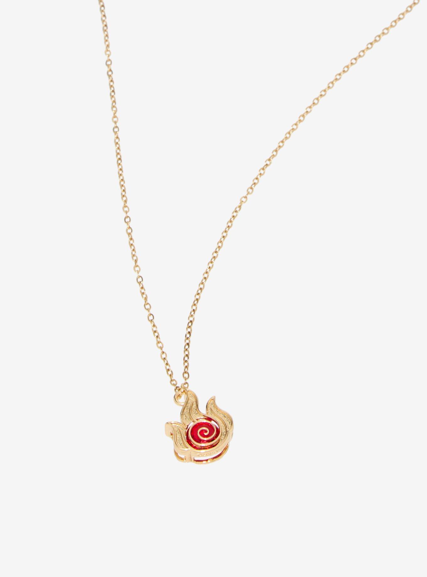 Avatar: The Last Airbender Fire Nation Pendant Necklace, , alternate