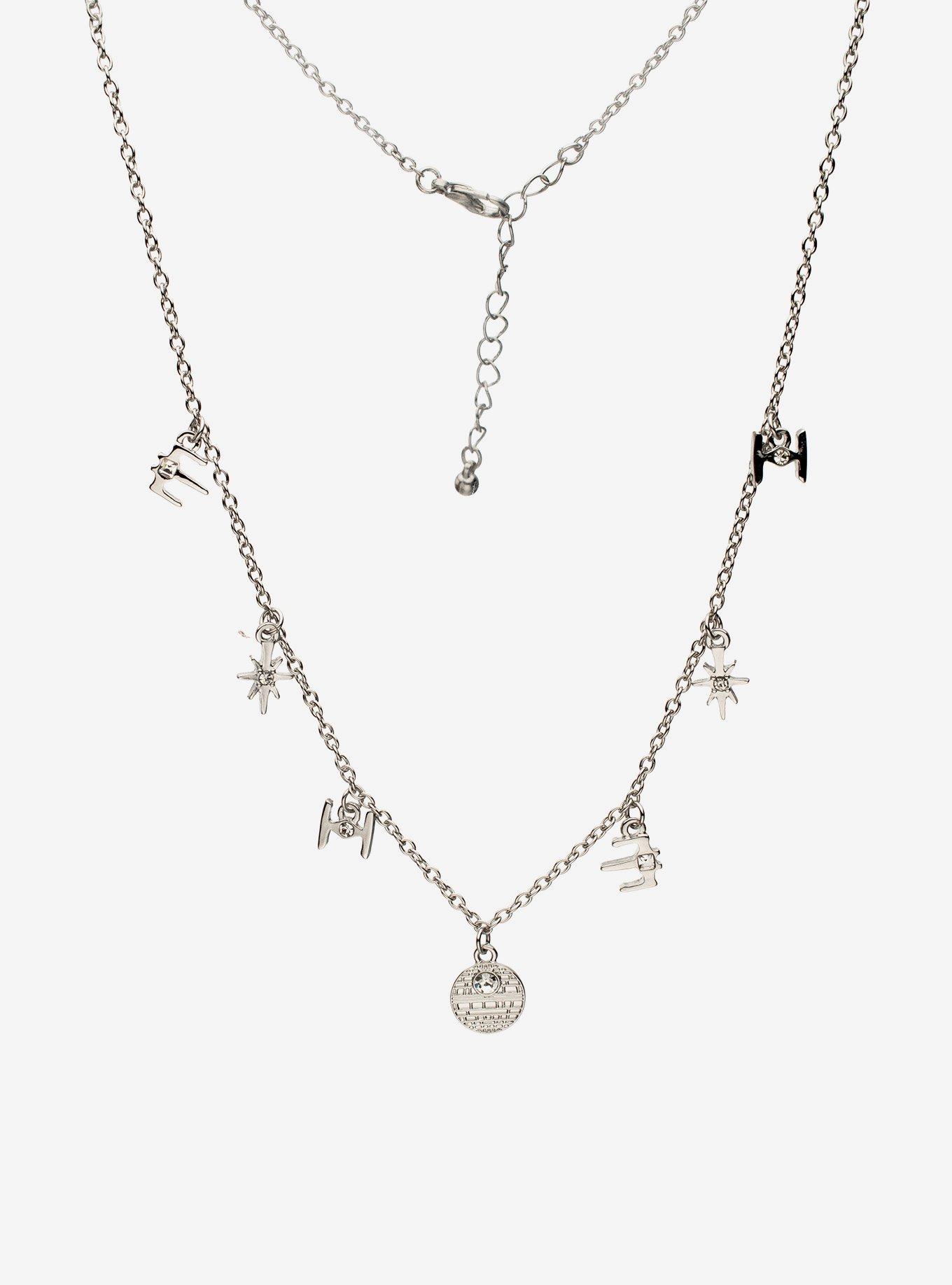 Star Wars Ship Charm Necklace, , hi-res
