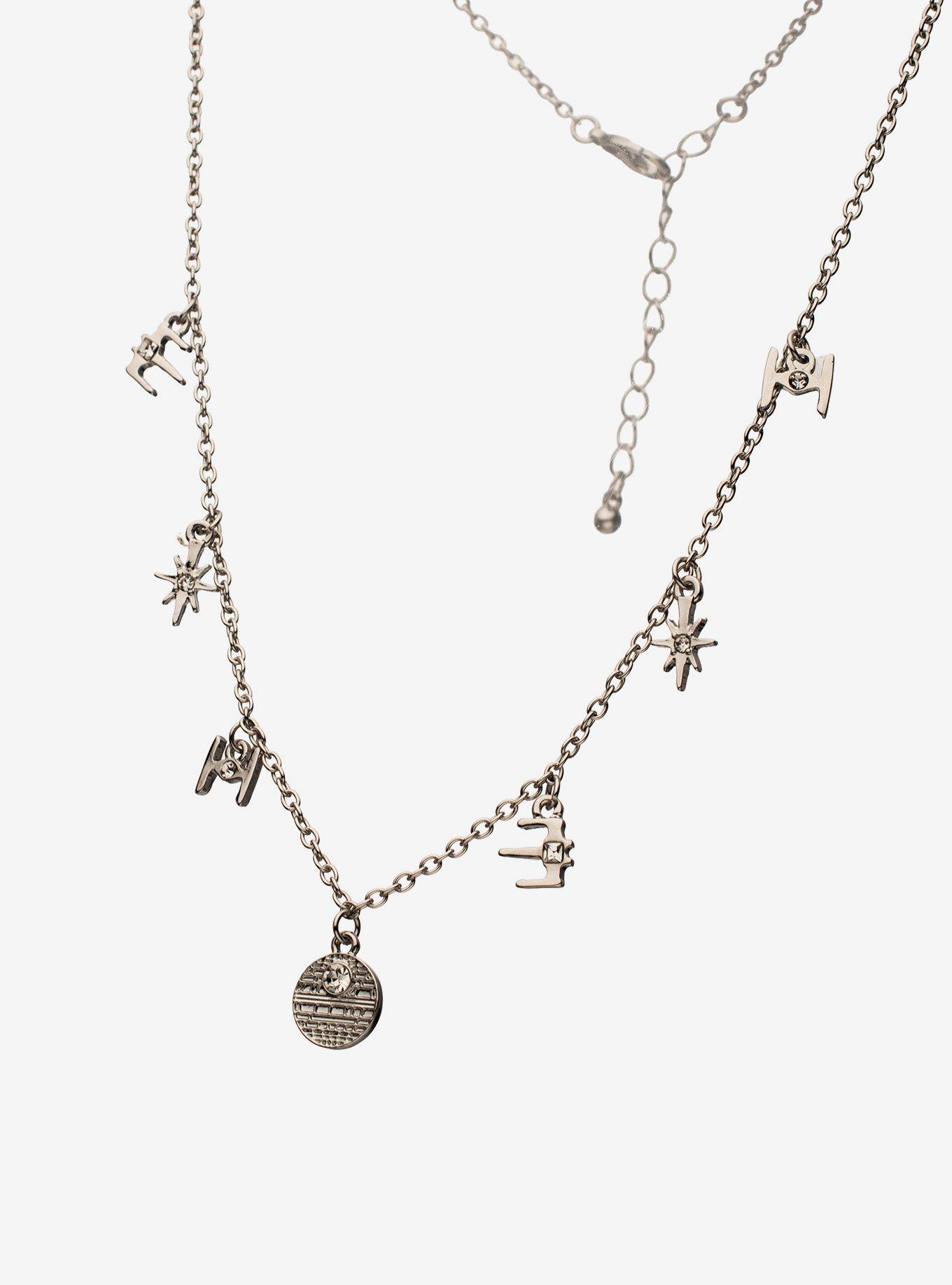 Star Wars Ship Charm Necklace, , alternate