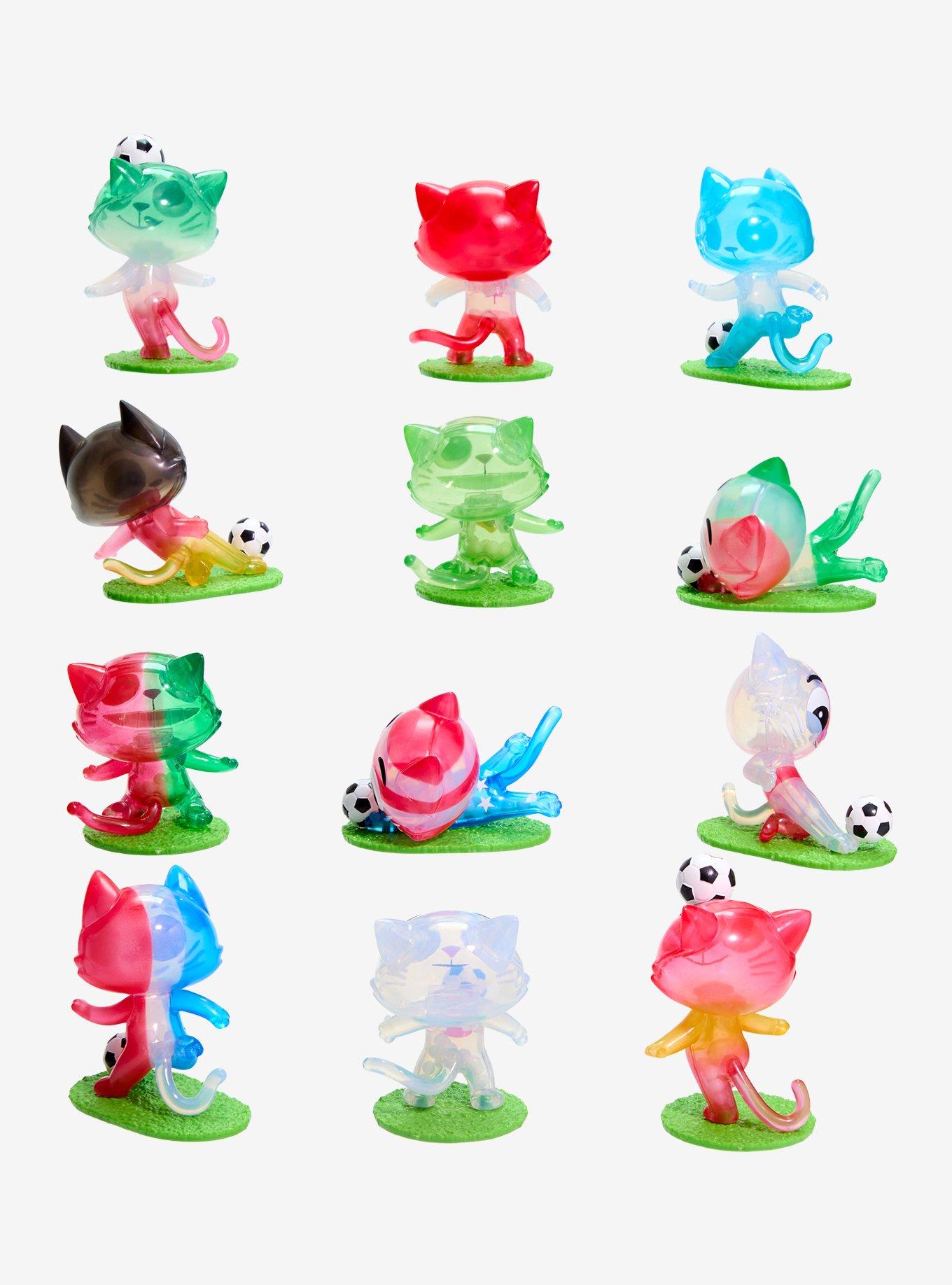 Kaleidos Creative Catscans: On the Ball Glow-in-the-Dark Blind Box Figure, , hi-res
